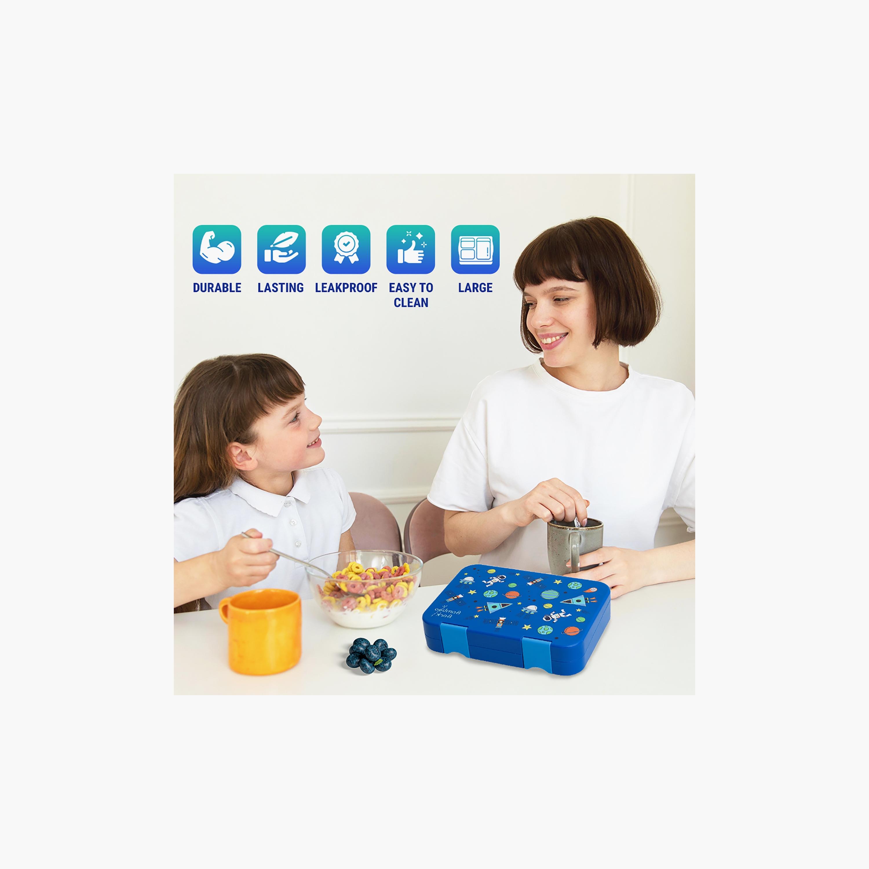 Bamboo Bark 4-6 Compartment Tritan Lunch Box - Space - Blue-school-lunchessentials-lunchboxes-image-4