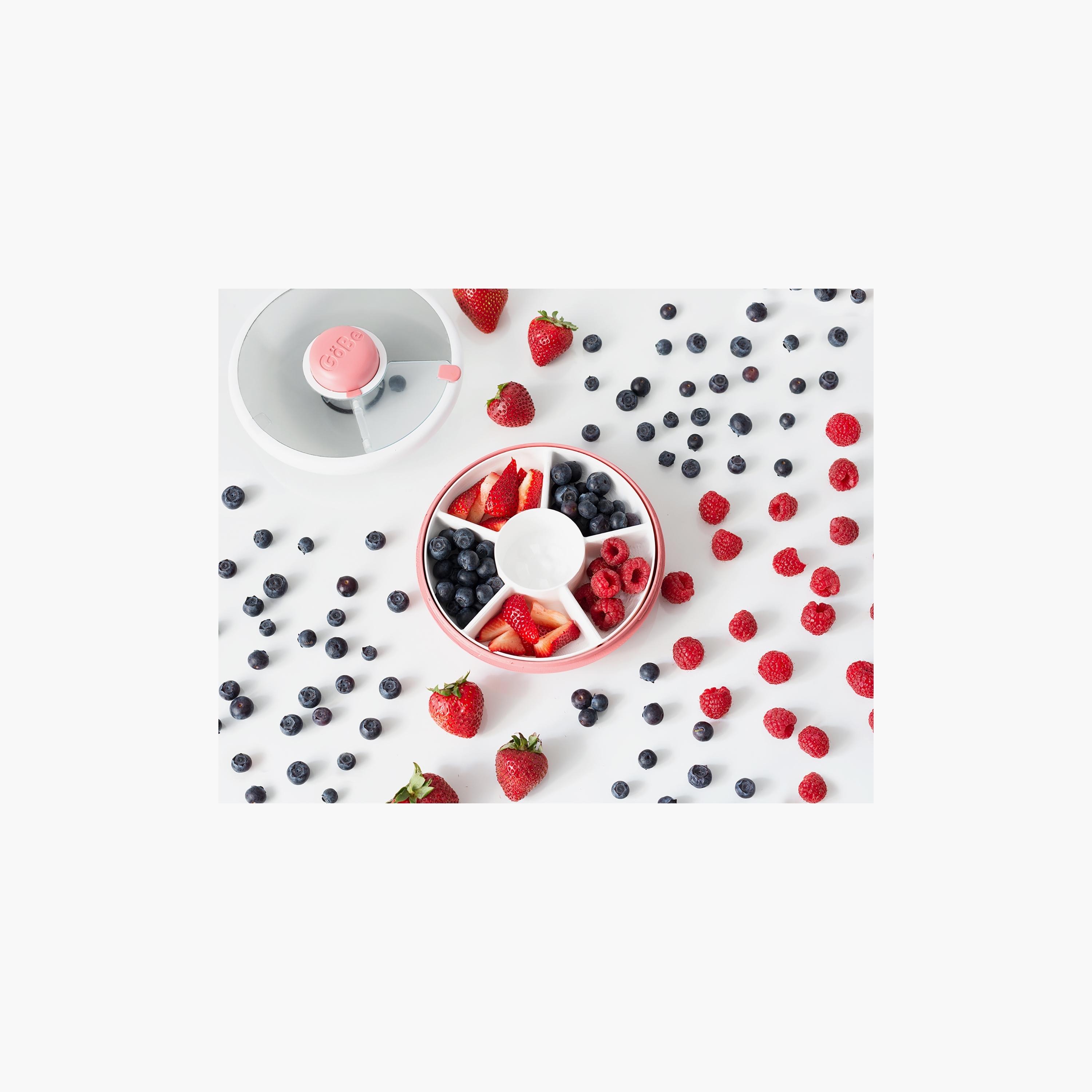 Gobe 5 Compartment Snack & Meal Spinner Container-school-lunchessentials-lunchboxes-image-4
