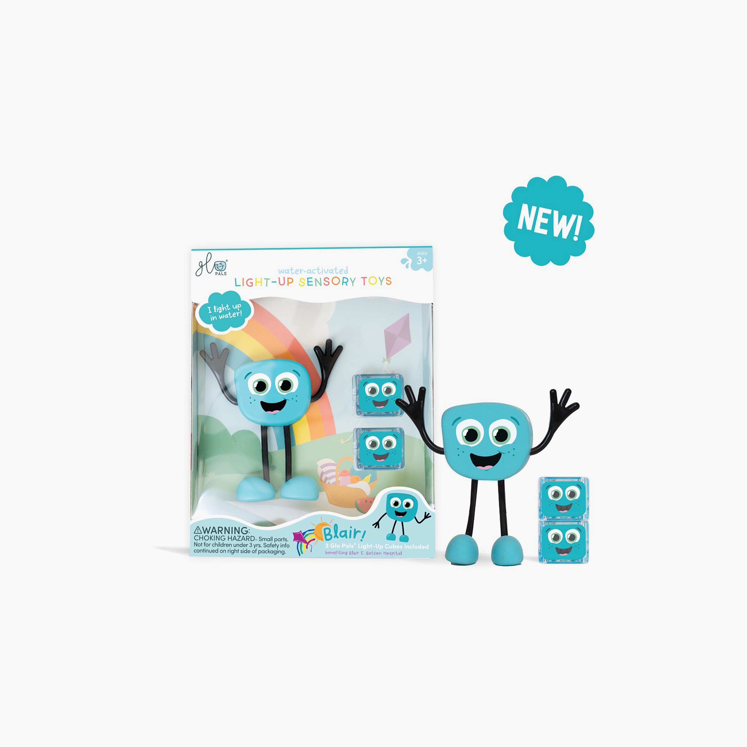 Glo Pals Blair Water Activated Light Up Sensory Bath Toy - Blue-toys-babyandtoddlertoys-bathtoys-image-1