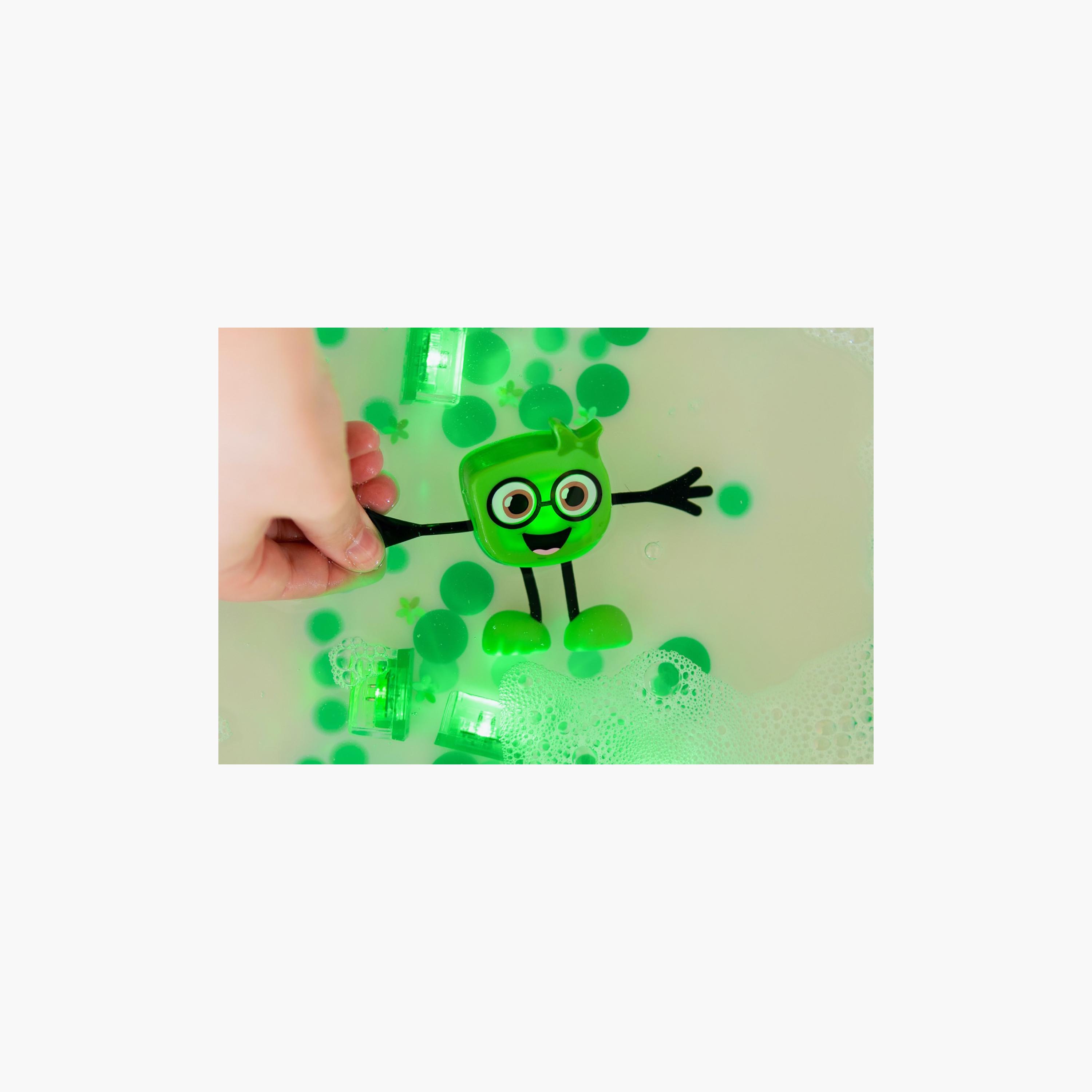 Glo Pals Pippa Water Activated Light Up Sensory Bath Toy - Green-toys-babyandtoddlertoys-bathtoys-image-5