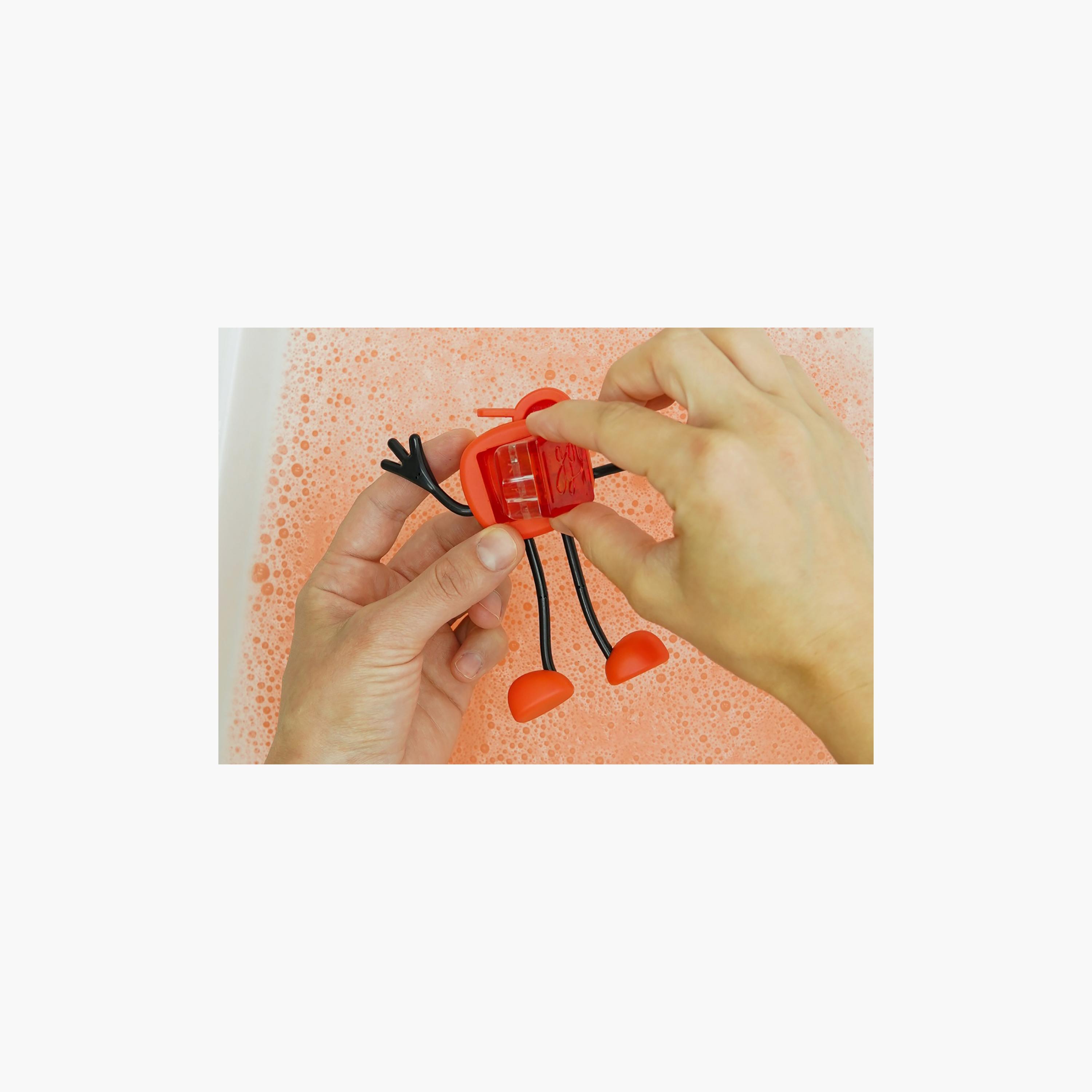 لعبة الاستحمام الحسية المضيئة تُفعل بالماء من جلو بالز - أحمر-toys-babyandtoddlertoys-bathtoys-image-2