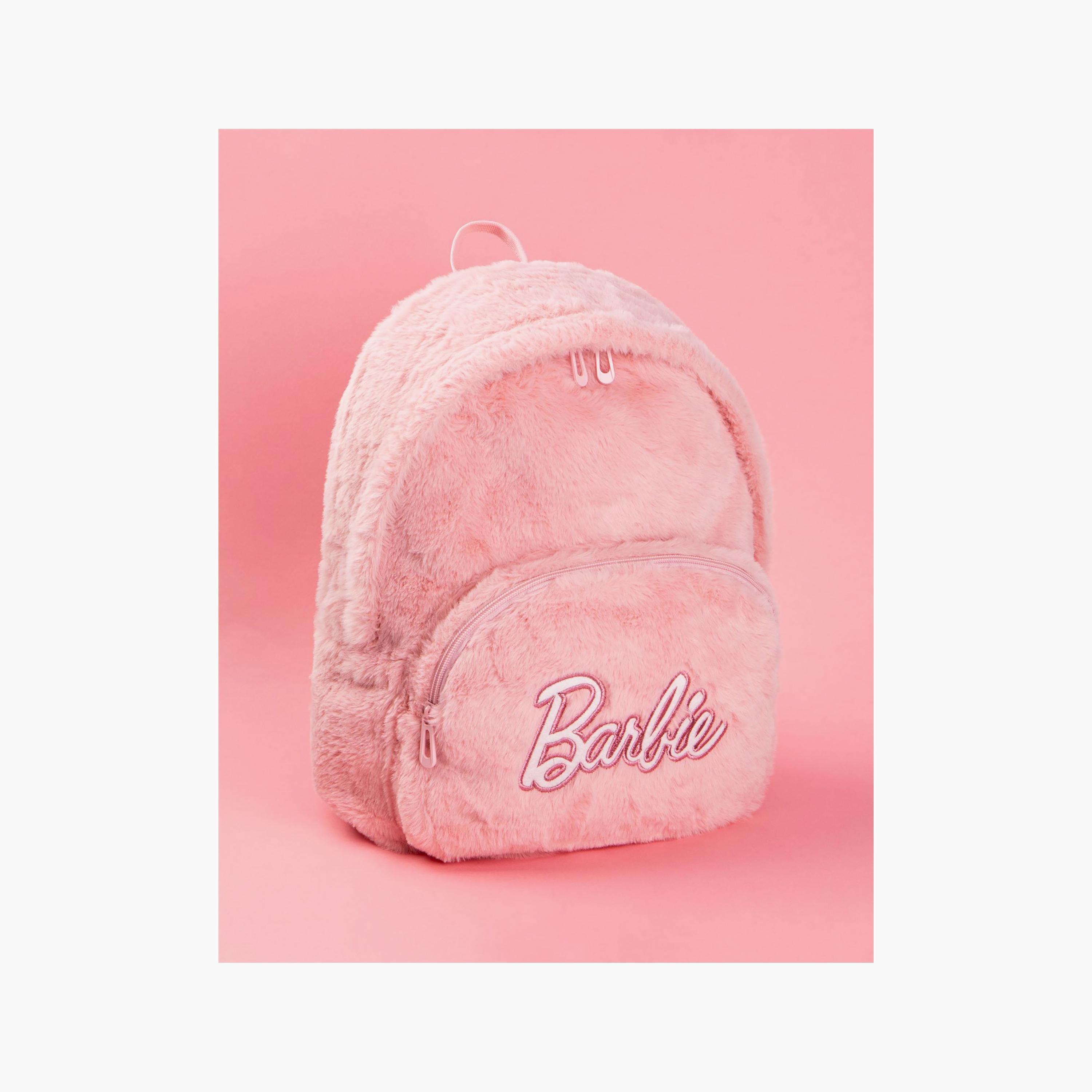 حقيبة ظهر مطرزة من باربي - وردي - 11 بوصة-school-bagsandbackpacks-backpacks-image-2