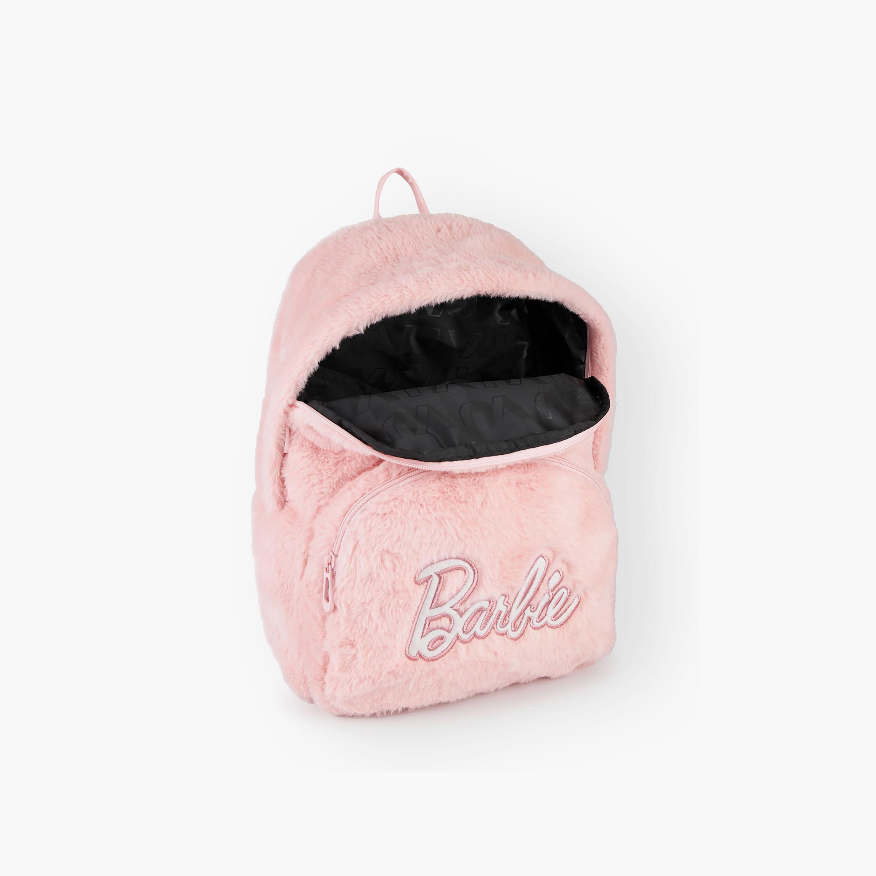 حقيبة ظهر مطرزة من باربي - وردي - 11 بوصة-school-bagsandbackpacks-backpacks-image-3