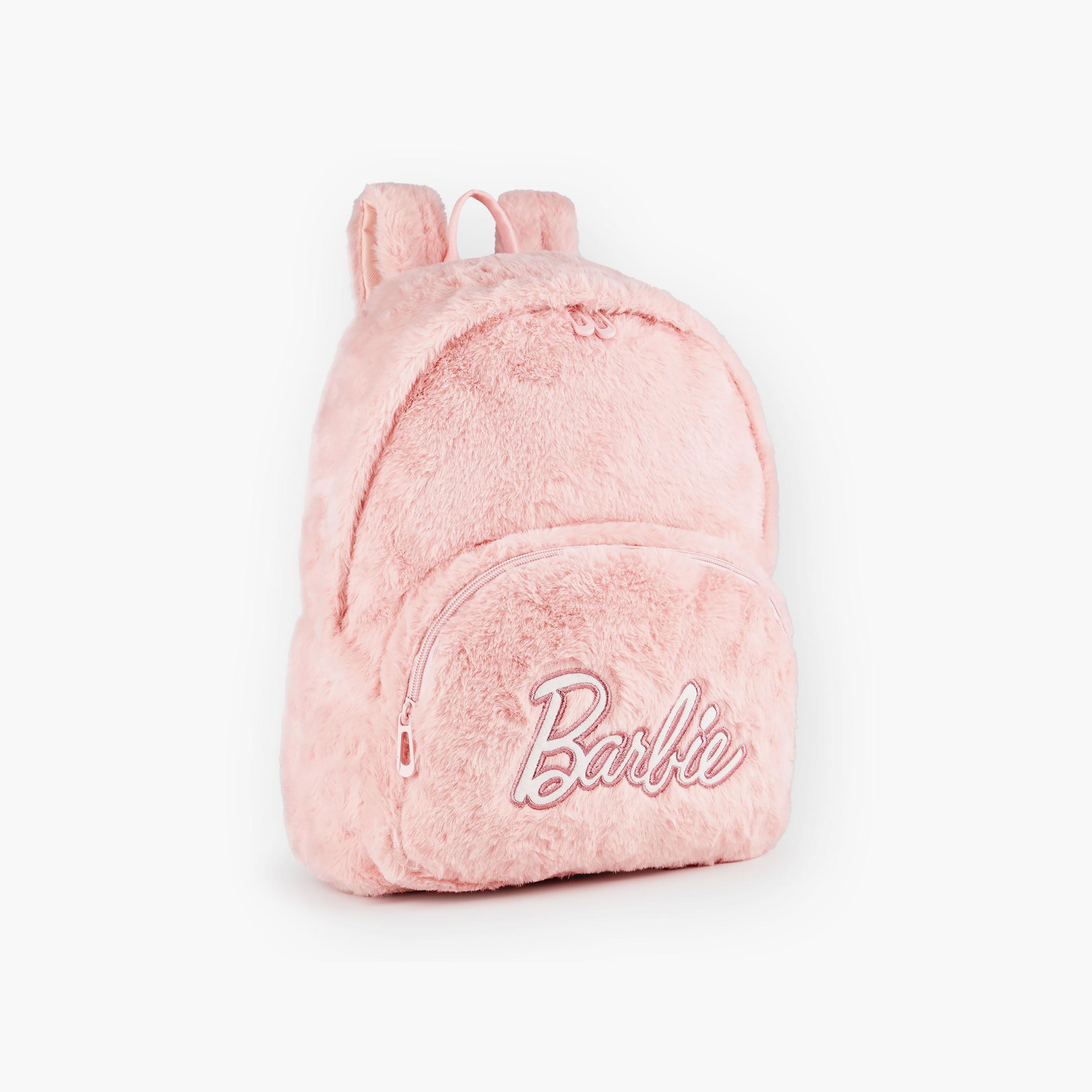 حقيبة ظهر مطرزة من باربي - وردي - 11 بوصة-school-bagsandbackpacks-backpacks-image-4