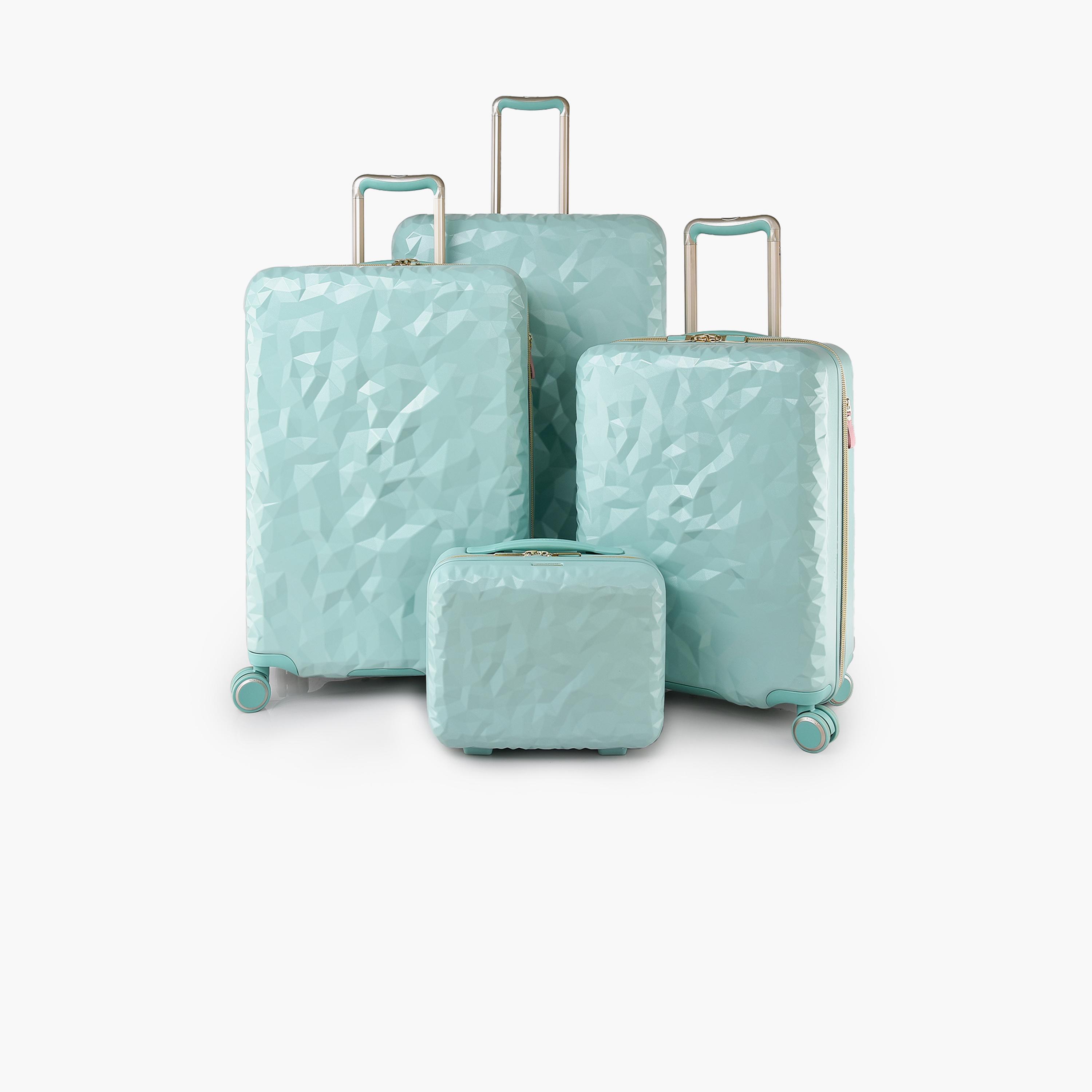 Ricardo Set of 4 Polycarbonate with ABS Hardcase 4-Wheeler Spinner Trolley Bag with TSA Lock | 102/4P-travel-luggagesandbags-luggage-image-1