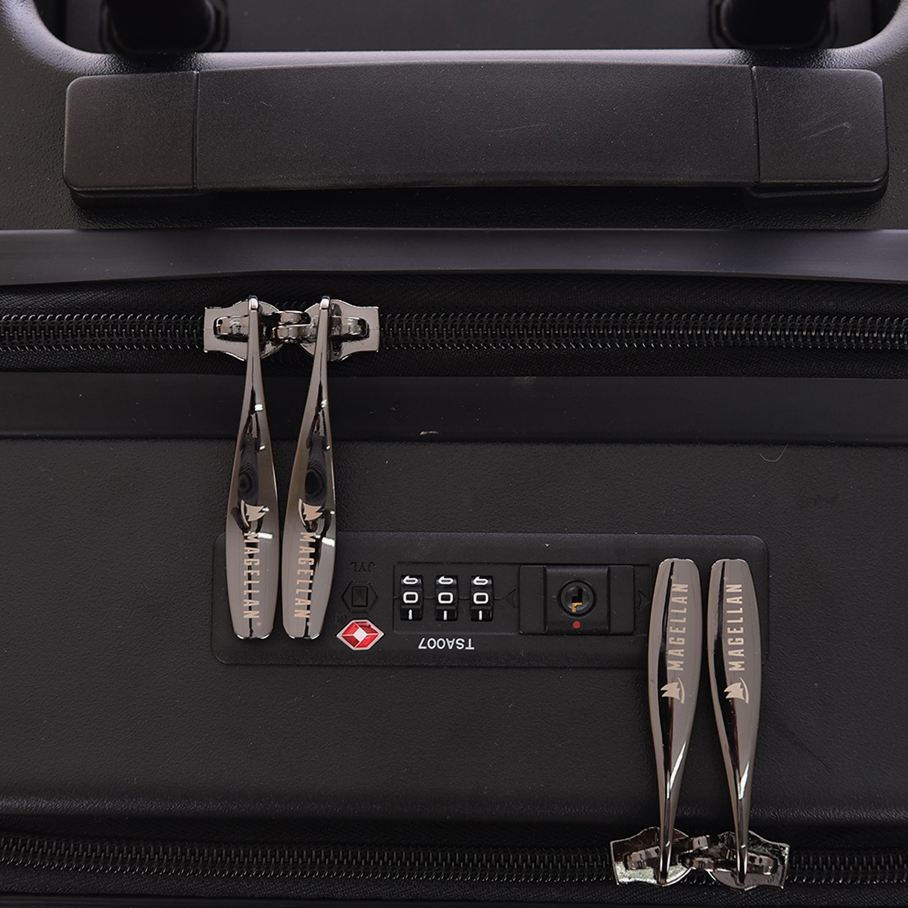Magellan Set of 3 Polycarbonate with ABS Hardcase 4-Wheeler Spinner Trolley Bag with TSA Lock | 1996HA/3P-travel-luggagesandbags-luggage-image-9