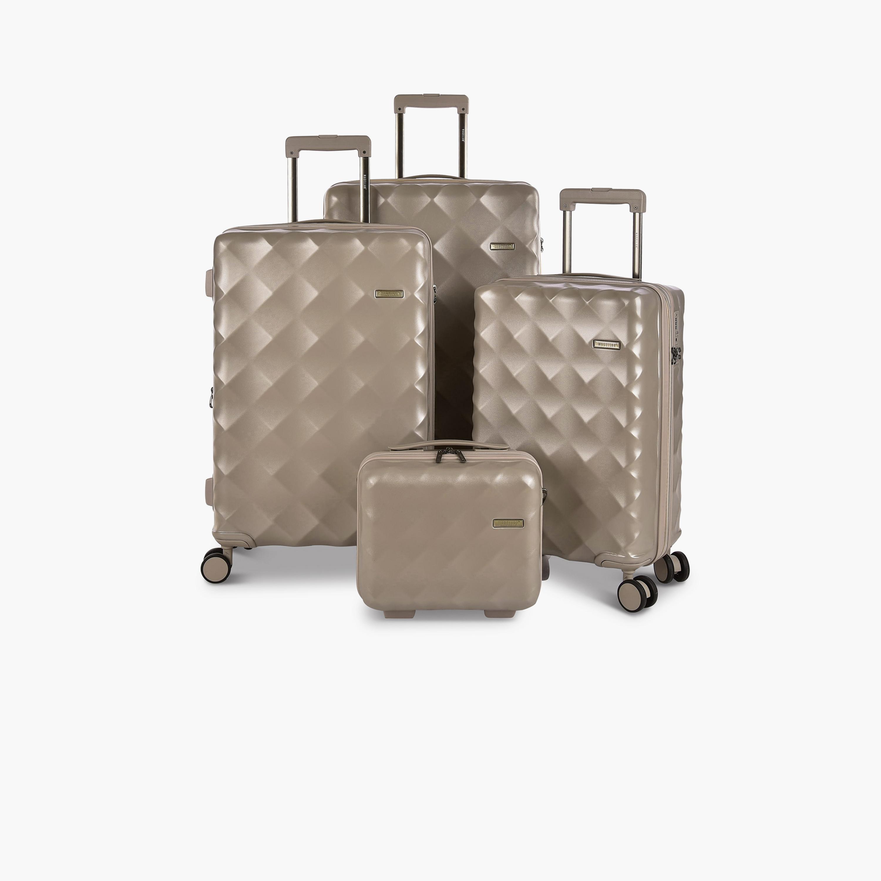 Magellan Set of 4 Polycarbonate with ABS Hardcase 4-Wheeler Spinner Trolley Bag with TSA Lock | 2111-Pro/4P-travel-luggagesandbags-luggage-image-1