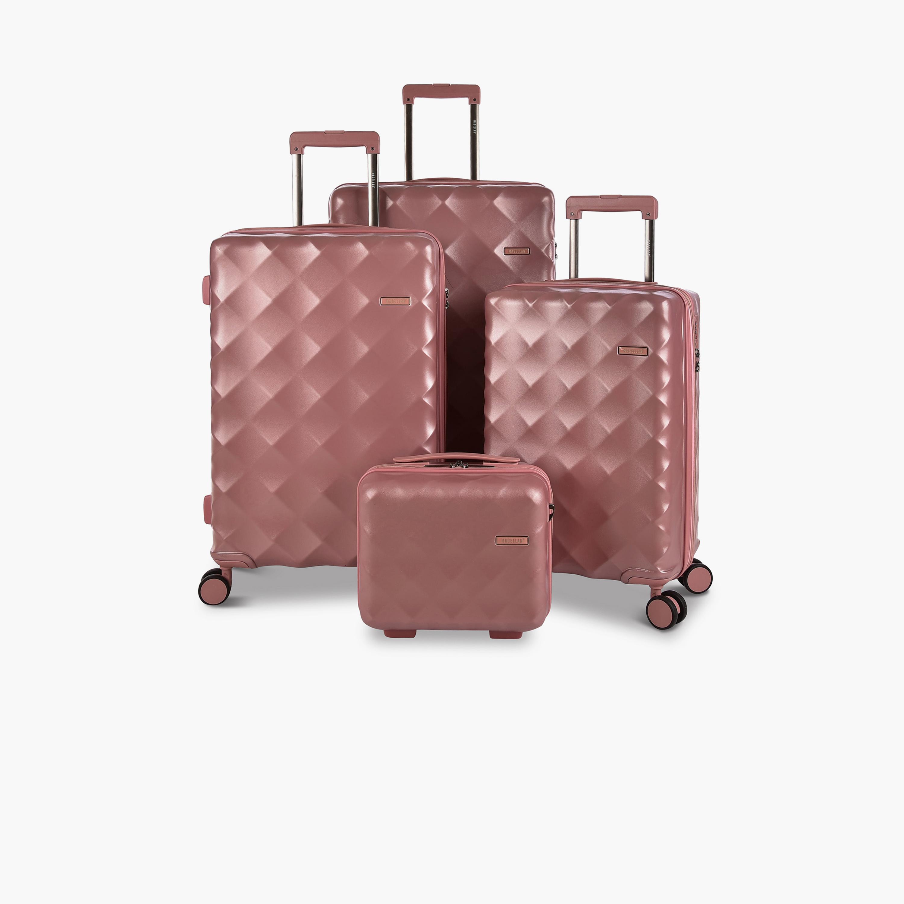 Magellan Set of 4 Polycarbonate with ABS Hardcase 4-Wheeler Spinner Trolley Bag with TSA Lock | 2111-Pro/4P-travel-luggagesandbags-luggage-image-1