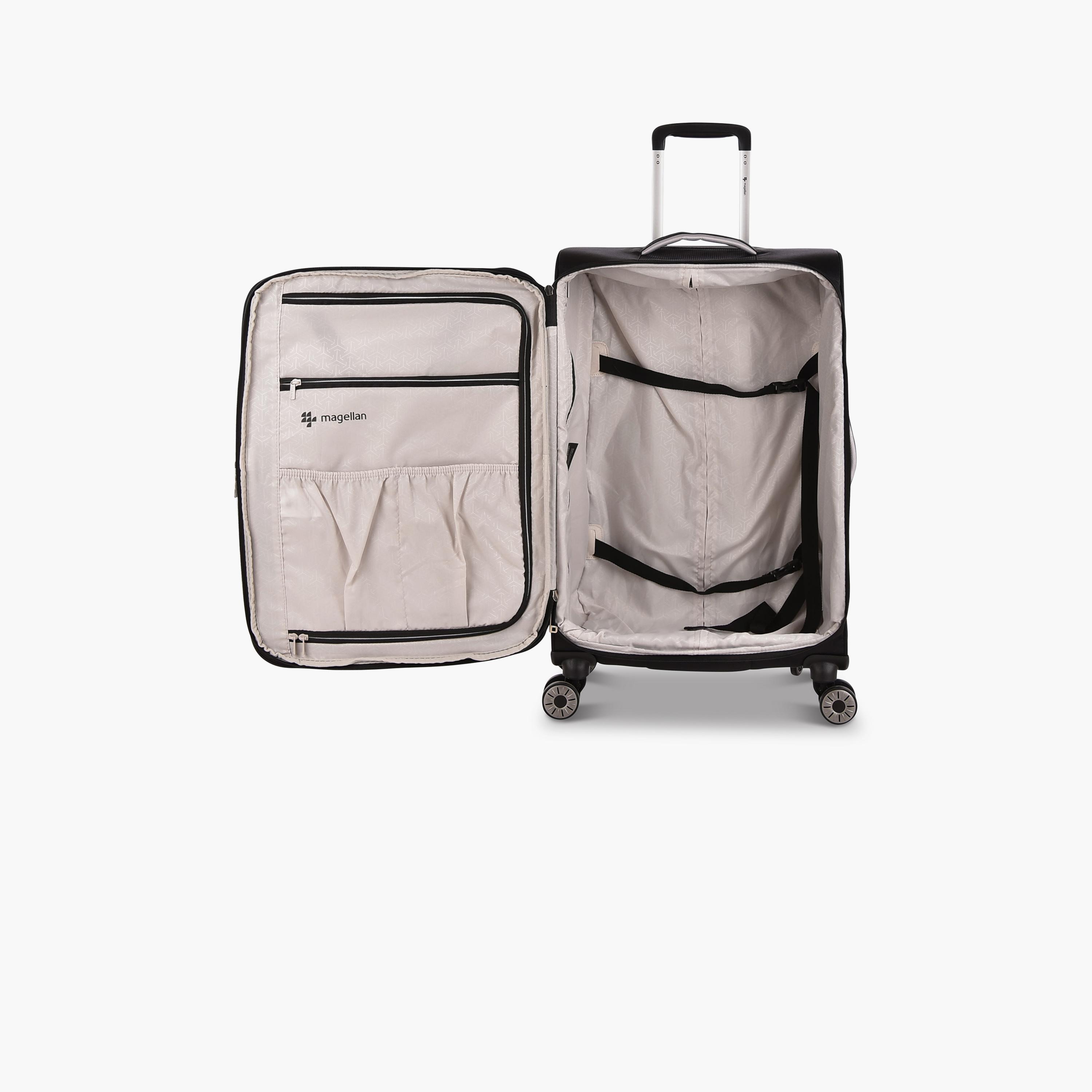 Magellan Set of 3 Textile Softcase 4-Wheeler Spinner Trolley Bag with TSA Lock | 9053/3P-travel-luggagesandbags-luggage-image-5