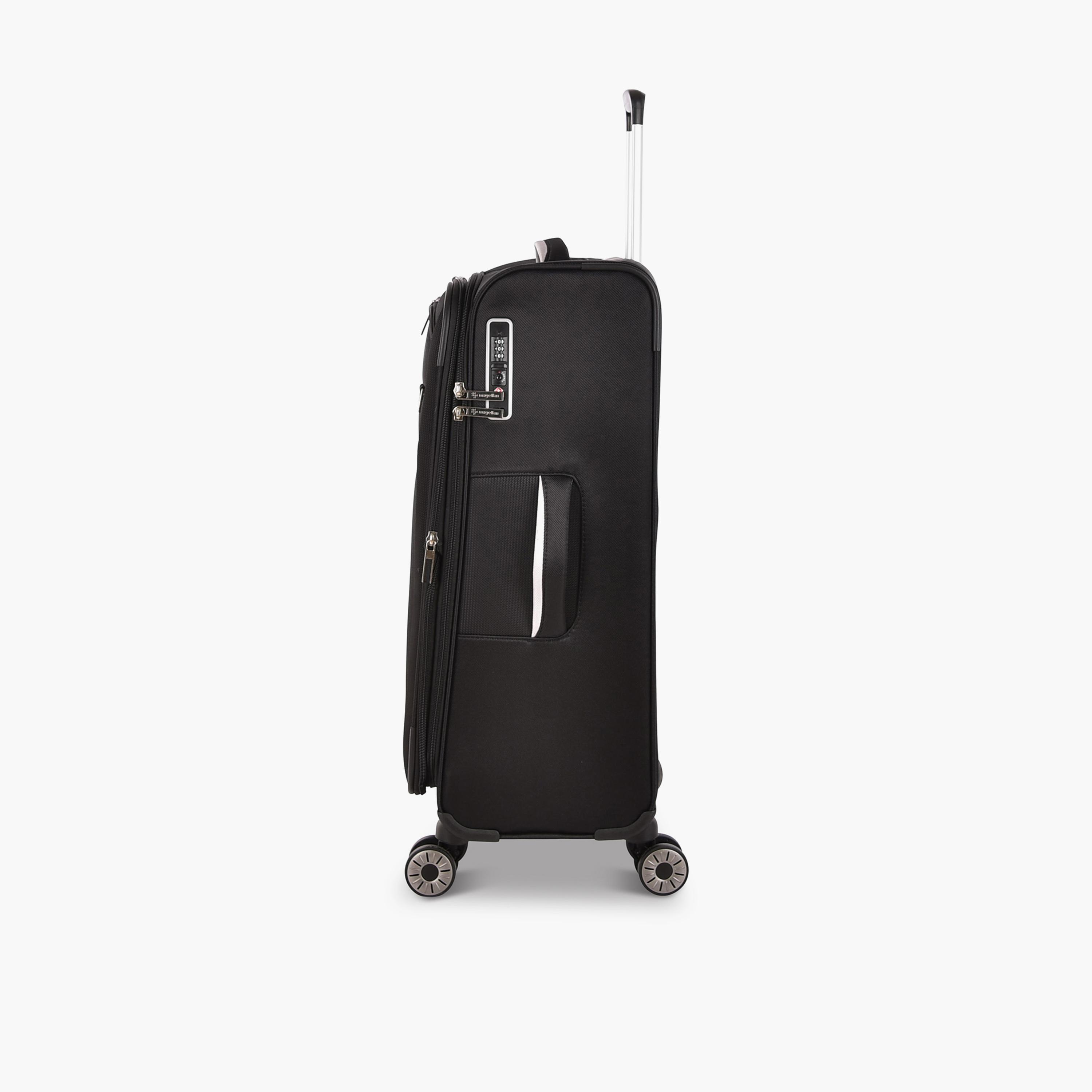 Magellan Set of 3 Textile Softcase 4-Wheeler Spinner Trolley Bag with TSA Lock | 9053/3P-travel-luggagesandbags-luggage-image-7