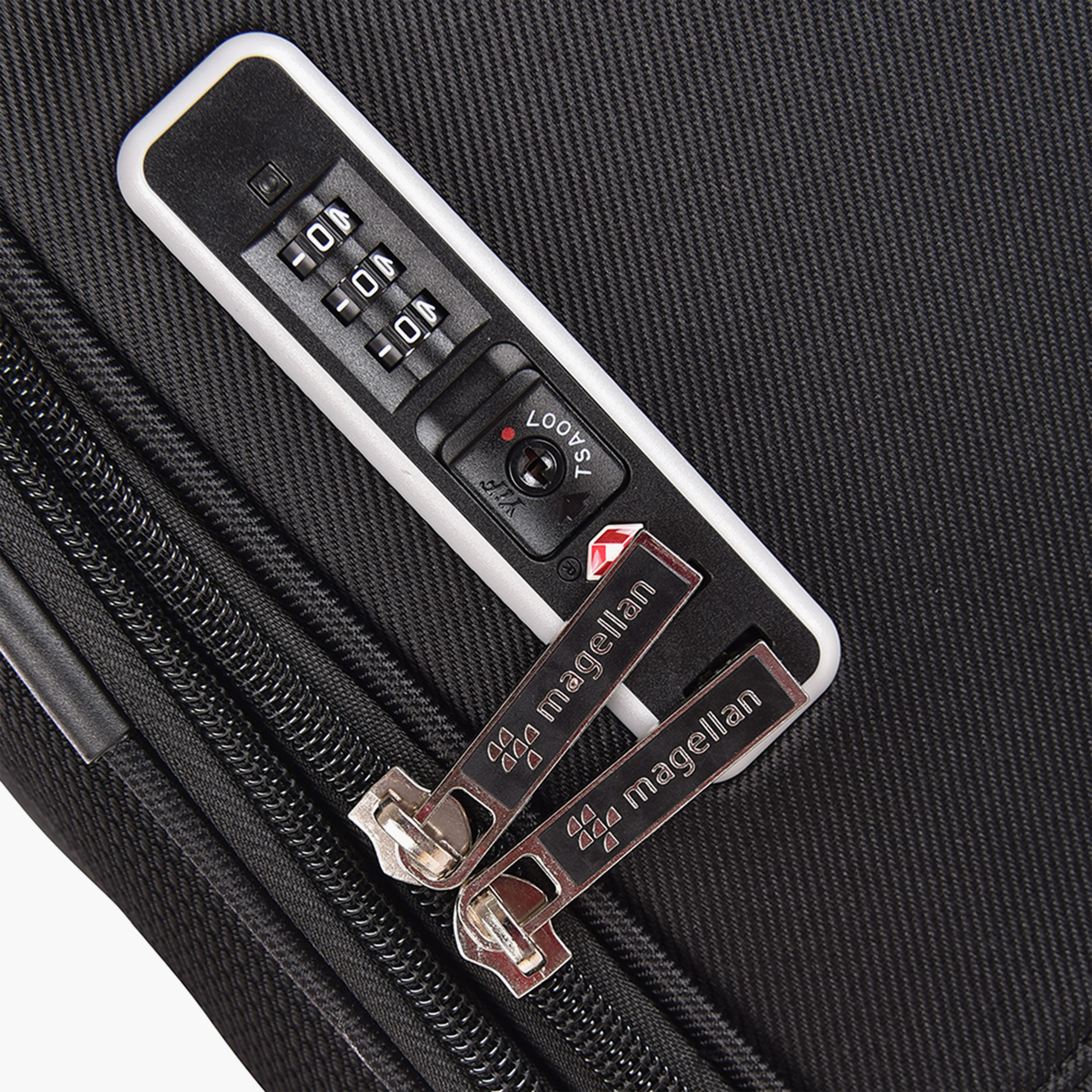 Magellan Set of 3 Textile Softcase 4-Wheeler Spinner Trolley Bag with TSA Lock | 9053/3P-travel-luggagesandbags-luggage-image-8