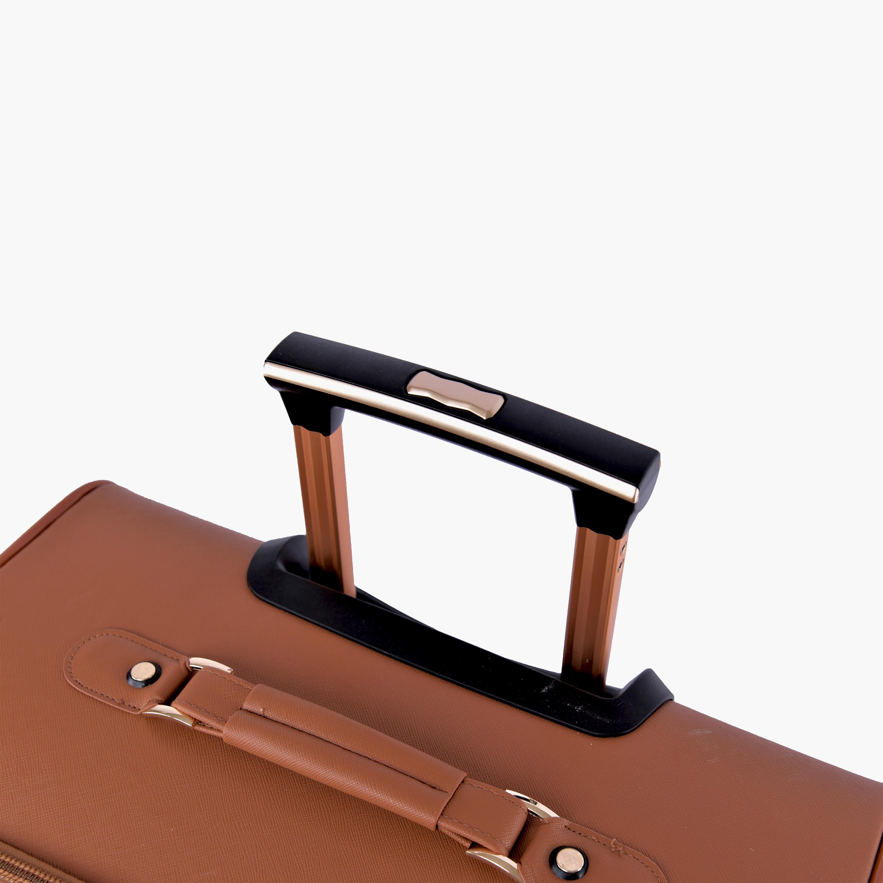 Magellan Set of 4 Polycarbonate with ABS Softcase 4-Wheeler Spinner Trolley Bag with Padlock | MA8022/4p-travel-luggagesandbags-luggage-image-10
