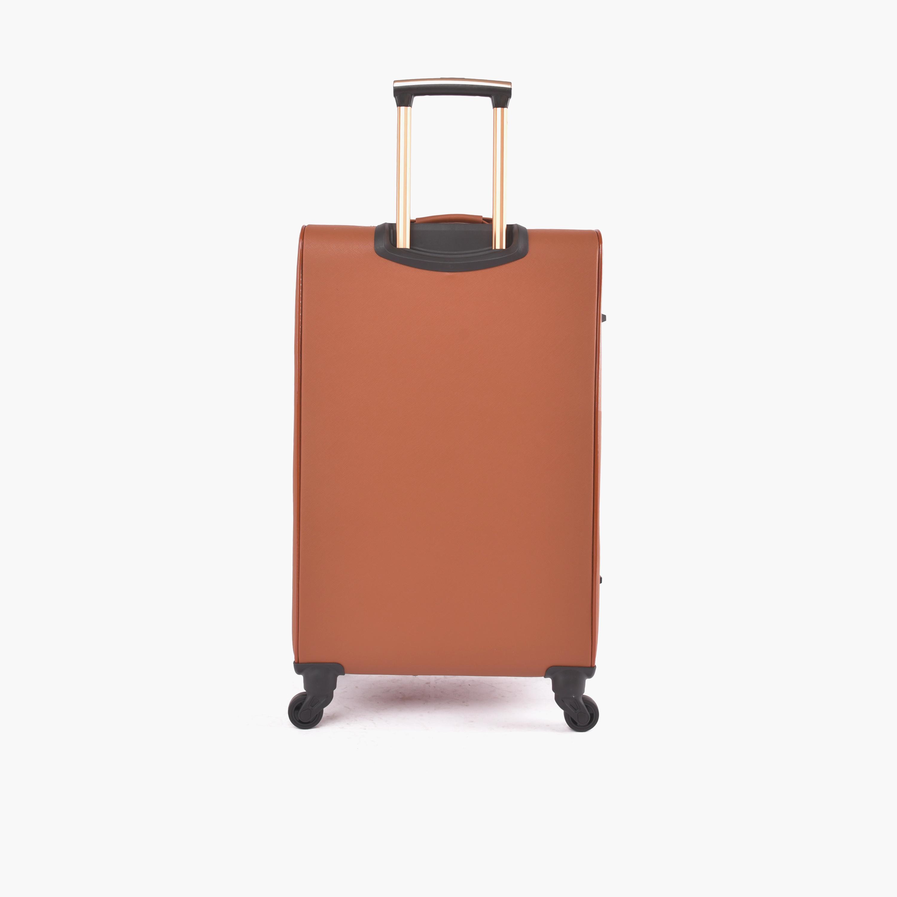Magellan Set of 4 Polycarbonate with ABS Softcase 4-Wheeler Spinner Trolley Bag with Padlock | MA8022/4p-travel-luggagesandbags-luggage-image-9