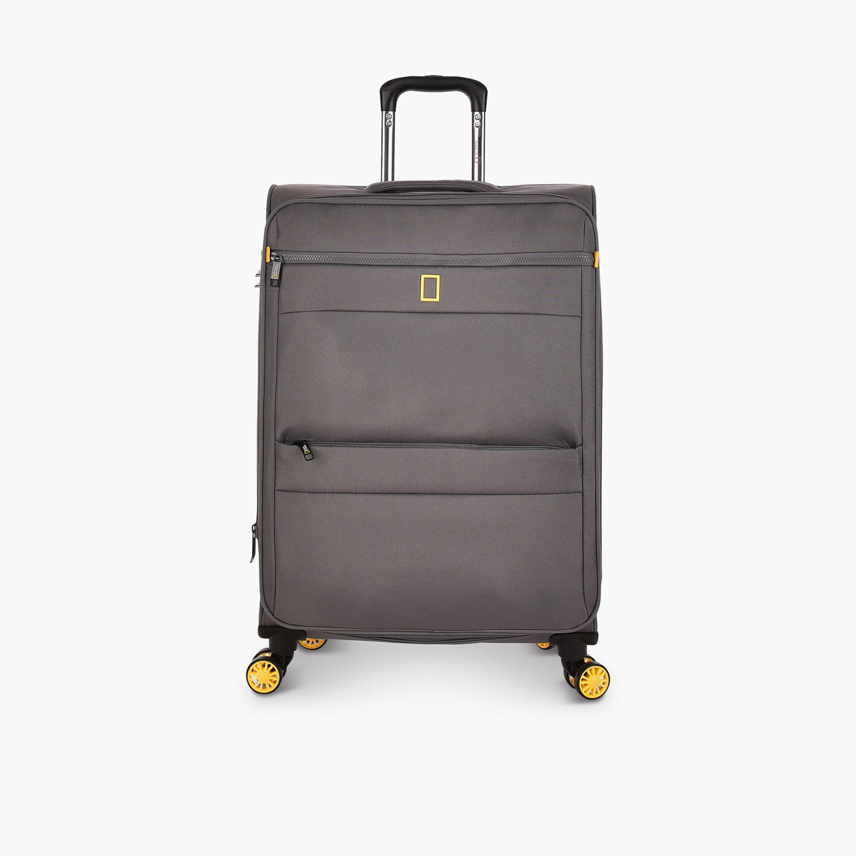 National Geographic Set of 3 Textile Softcase 4-Wheeler Spinner Trolley Bag with TSA Lock | N154HB/3P-travel-luggagesandbags-luggage-image-4