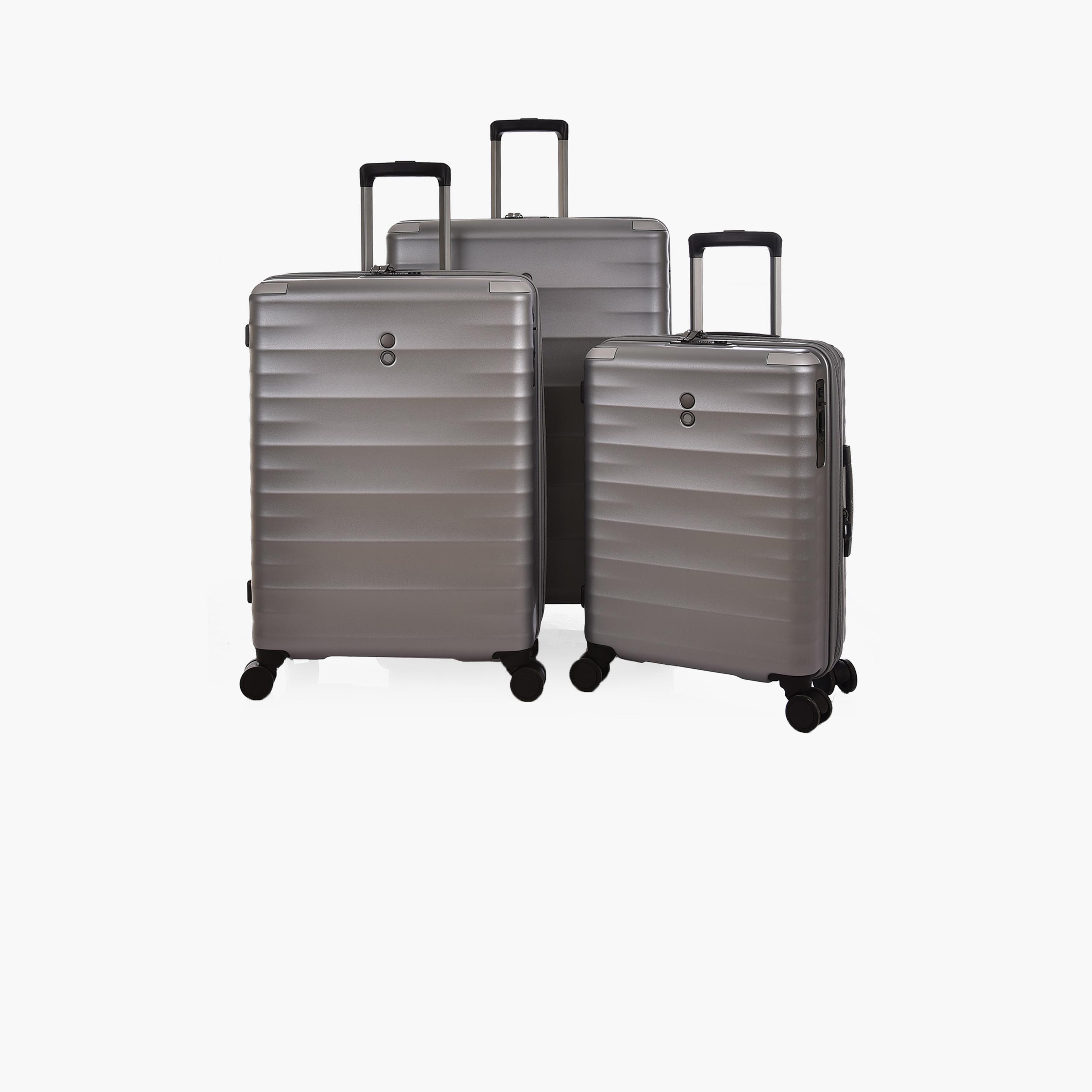 Buy Echolac Set of 3 Polycarbonate with ABS Hardcase 4 Wheeler Spinner Trolley Bag with TSA Lock PC213SA 3P Online Centrepoint KSA