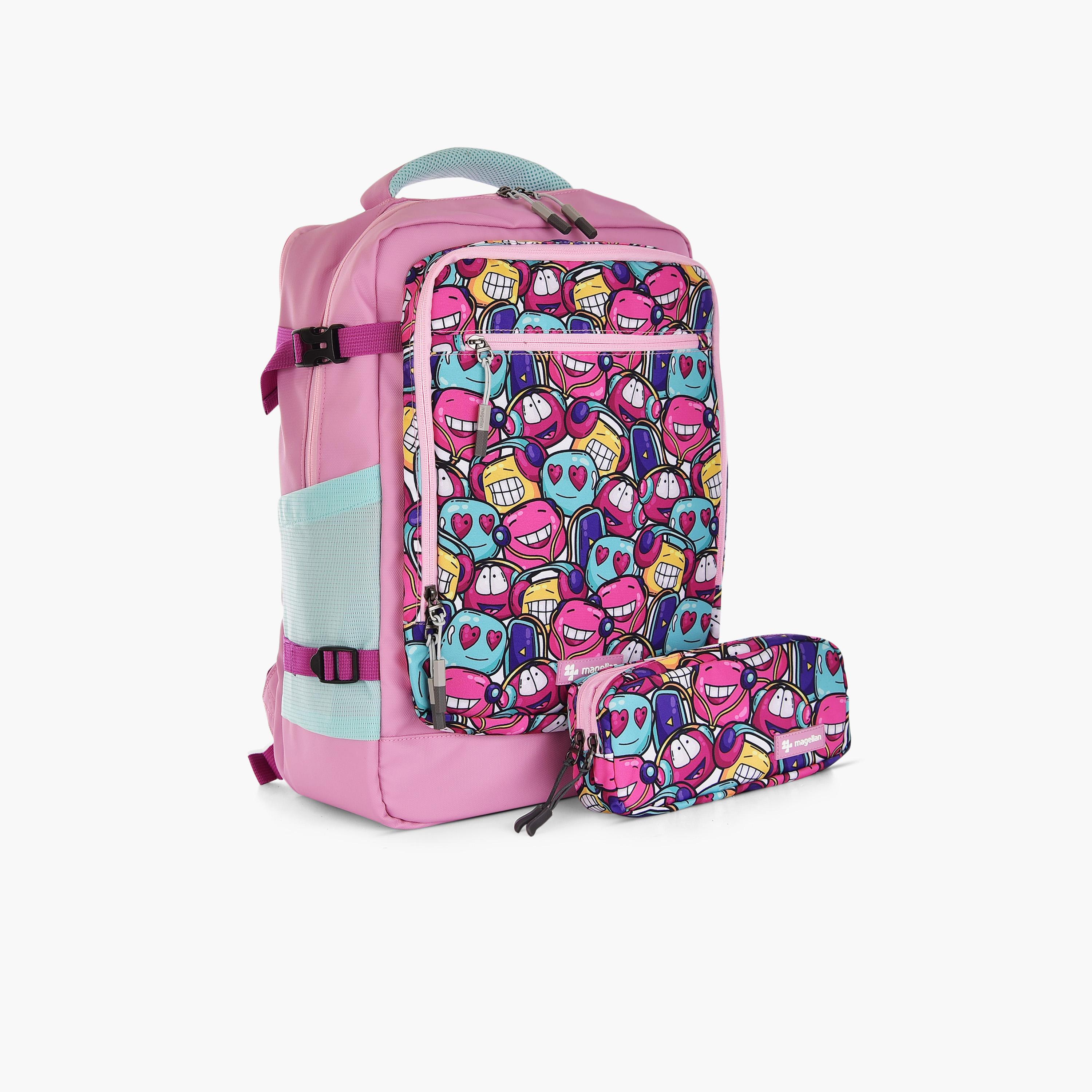 Magellan Kids Printed Backpack Sets | KYBP03/2P-Set-travel-kidstrolleyandbags-image-1