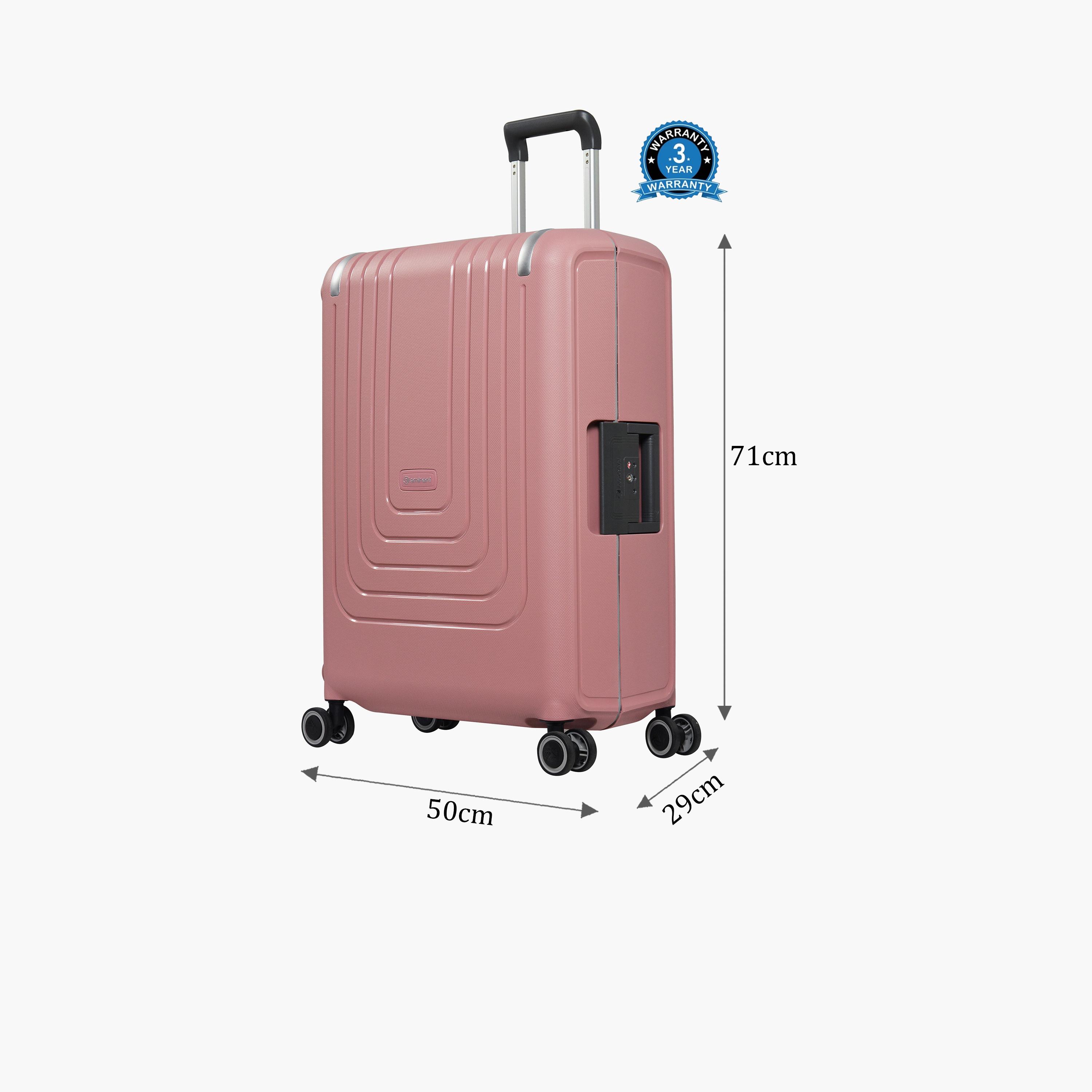 Eminent Vertica 71 CM Large Check-in Polypropylene Hardcase 4-Wheeler Spinner Trolley Bag with TSA Lock | B0006-28-travel-luggagesandbags-luggage-image-2