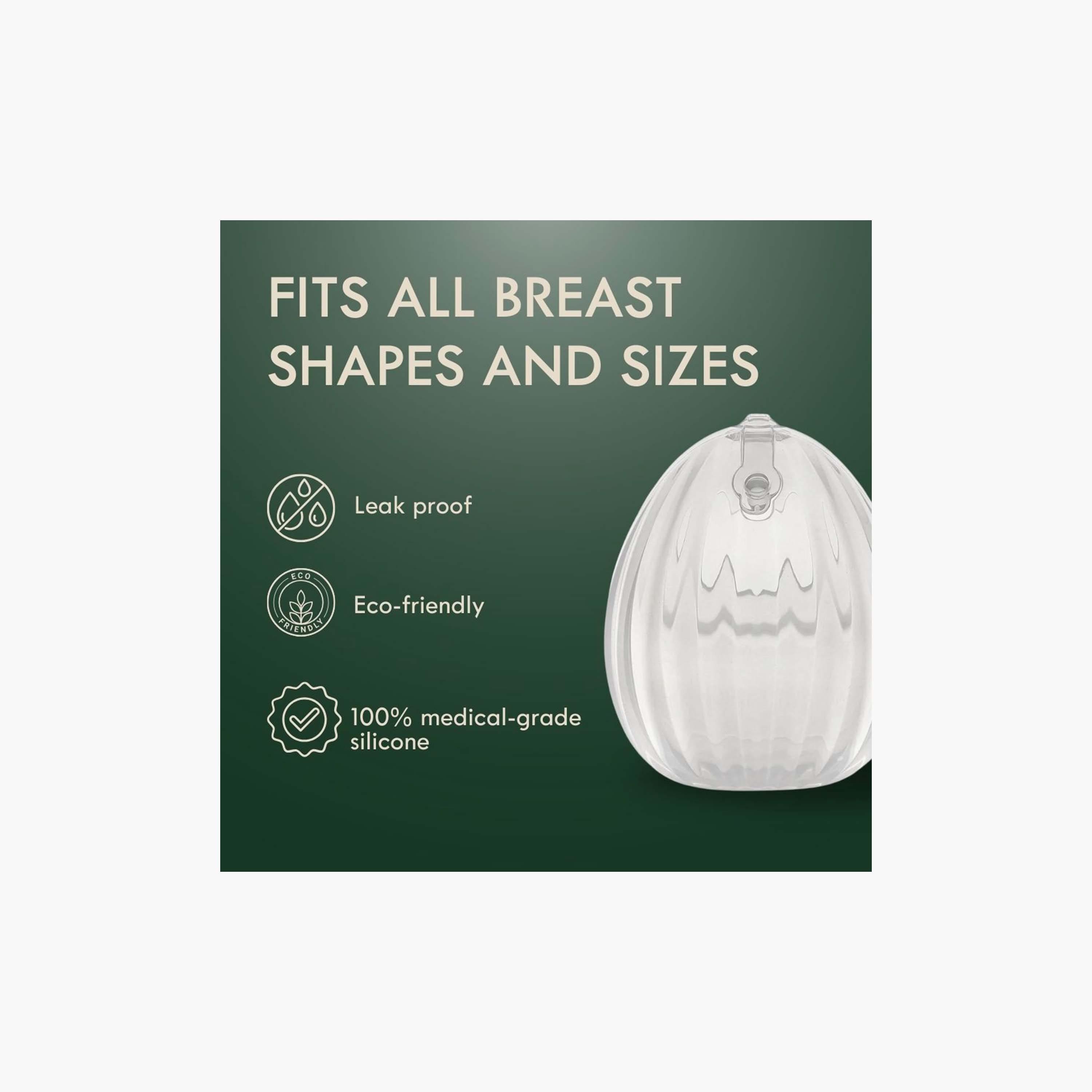 Haakaa 2-Piece Wearable Manual Breast Pump - 75 ml-baby-feeding-breastfeedingandcare-image-2