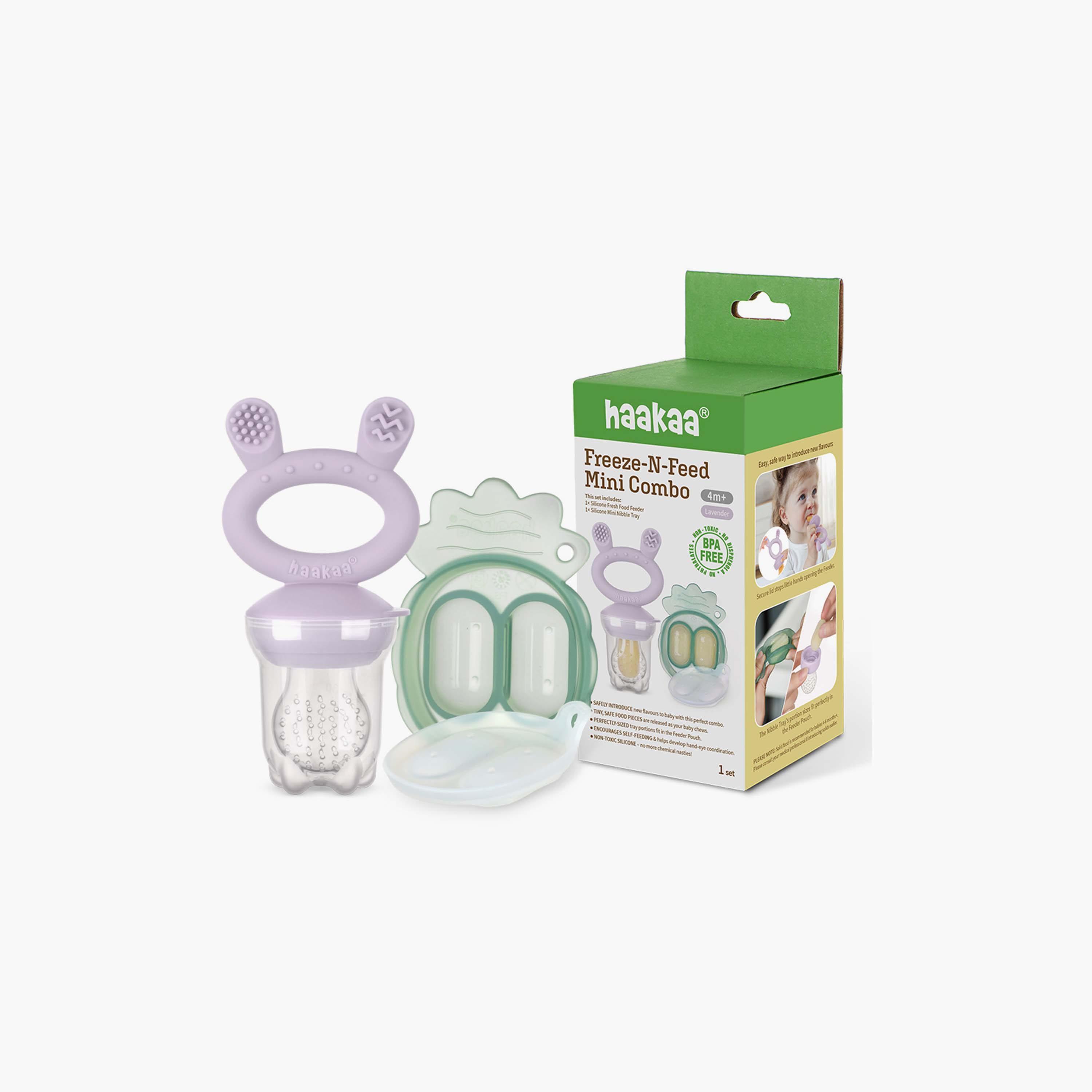 مجموعة فريز-إن-فيد الصغيرة مع وحدة تغذية الطعام وصينية نيبل صغيرة من هاكا-baby-feeding-mealtimeessentials-image-1