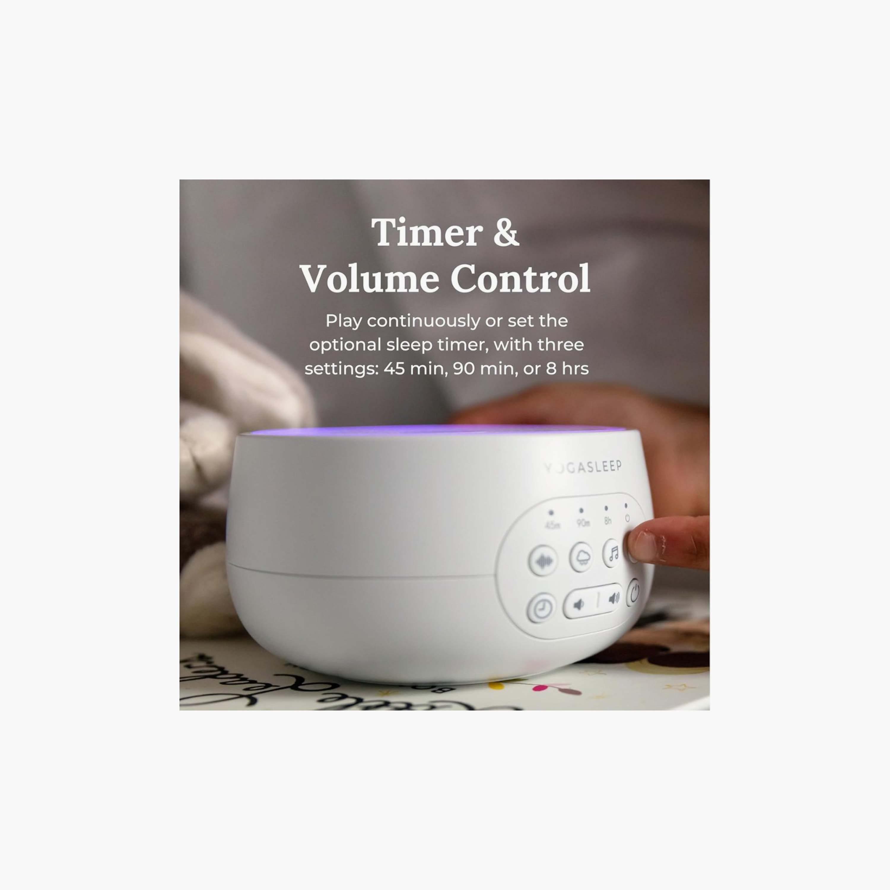 Yogasleep Dreamcenter White Noise Machine with Night Light-baby-healthandsafety-babyproofing-image-3