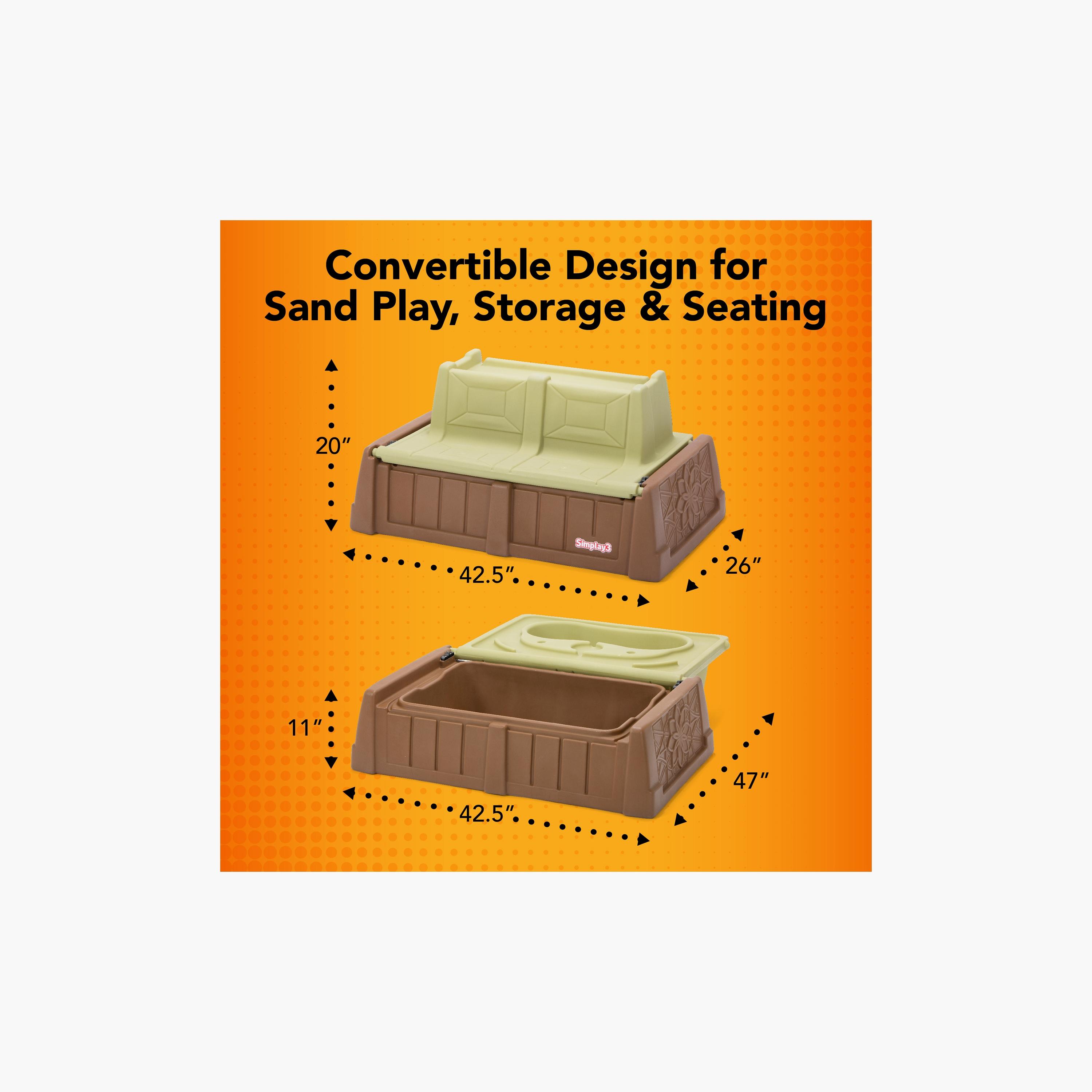 محطة أنشطة  مقعد الرمل والماء من سيمبلاي3 - متعددة الألوان - سنتين+-toys-outdoor-playhousesandplayards-image-2