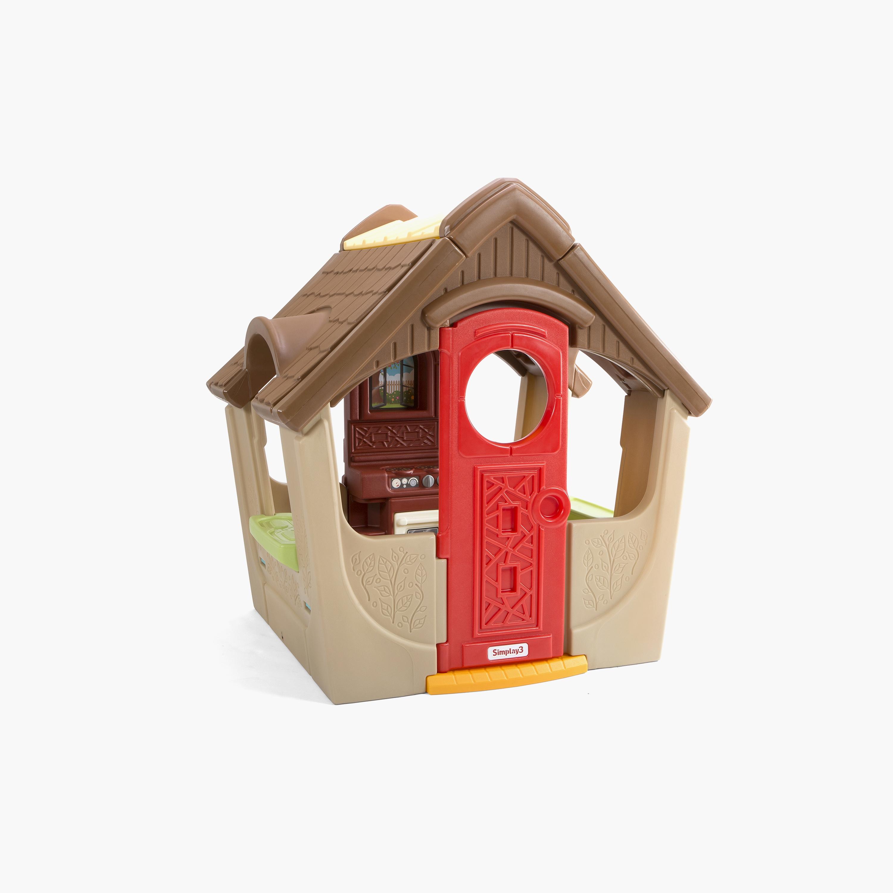 Simplay3 Garden View Cottage Playhouse - Multicolour - 1-5 Years-toys-outdoor-playhousesandplayards-image-1