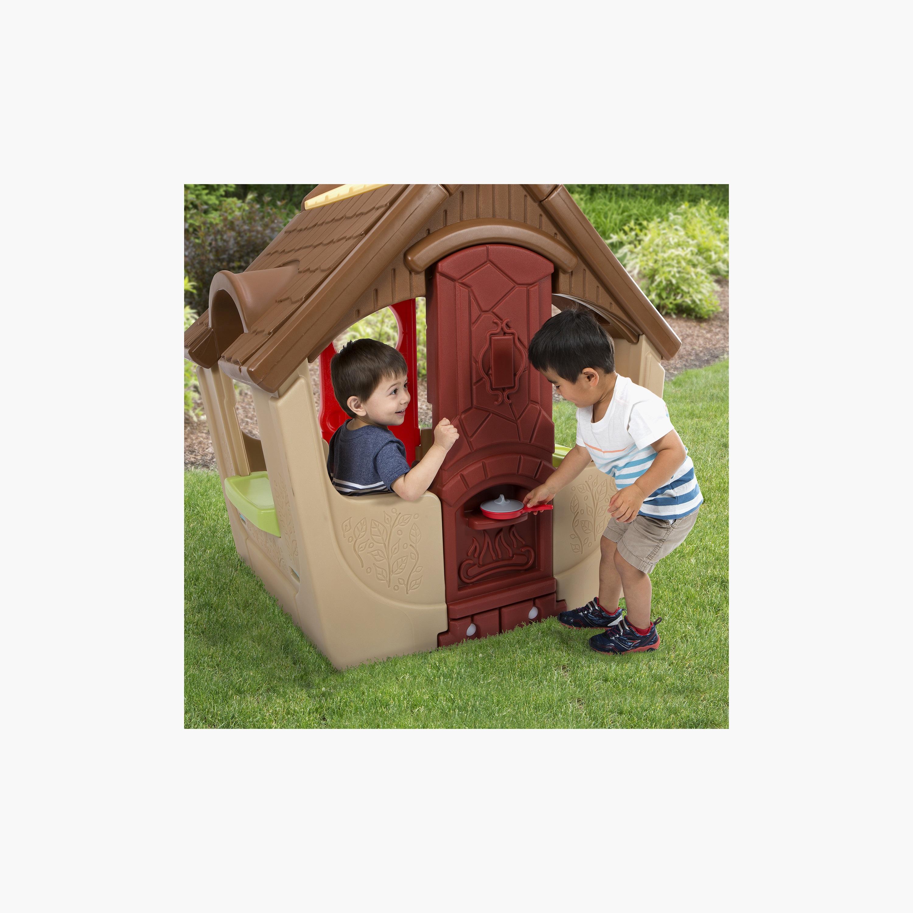 Simplay3 Garden View Cottage Playhouse - Multicolour - 1-5 Years-toys-outdoor-playhousesandplayards-image-2