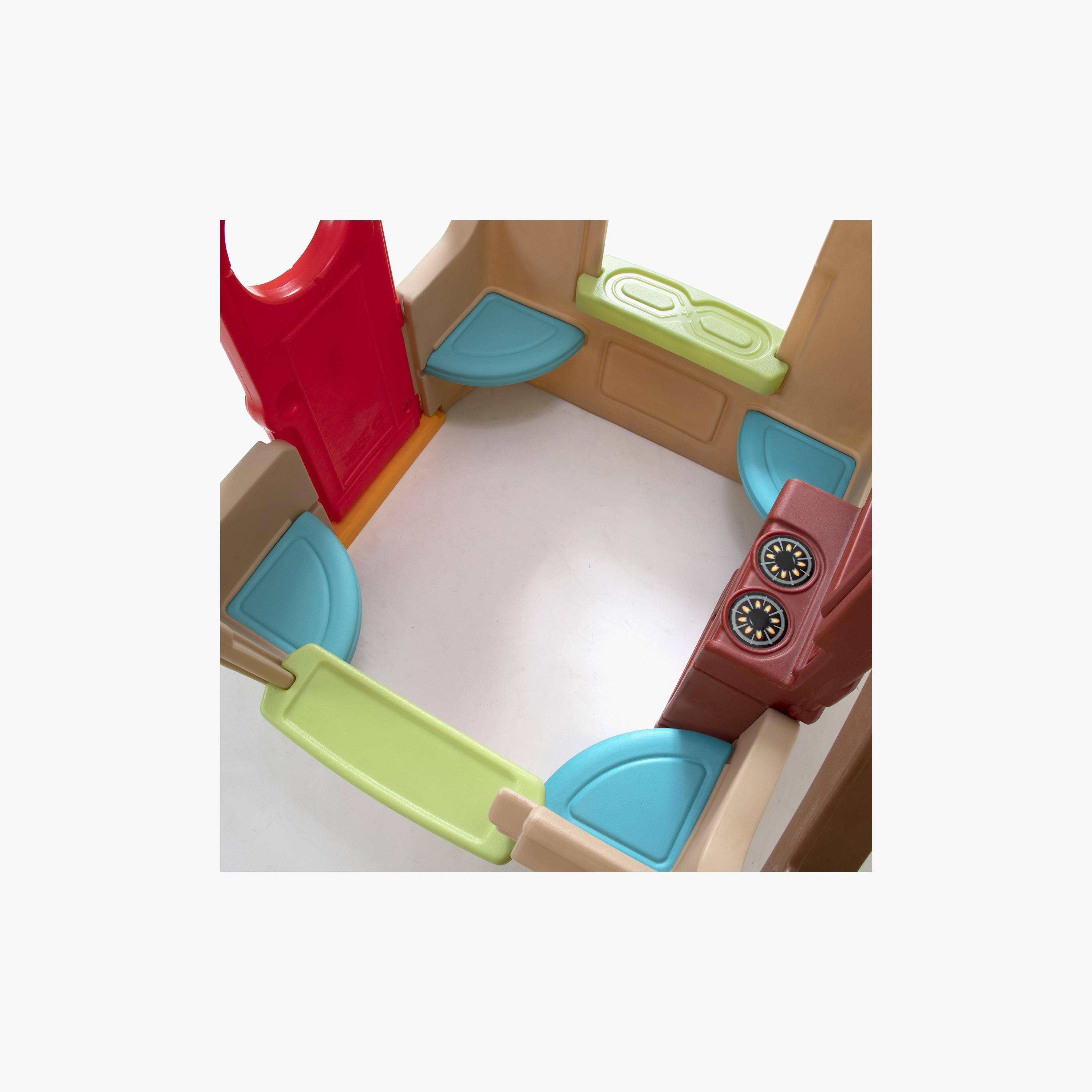 Simplay3 Garden View Cottage Playhouse - Multicolour - 1-5 Years-toys-outdoor-playhousesandplayards-image-5