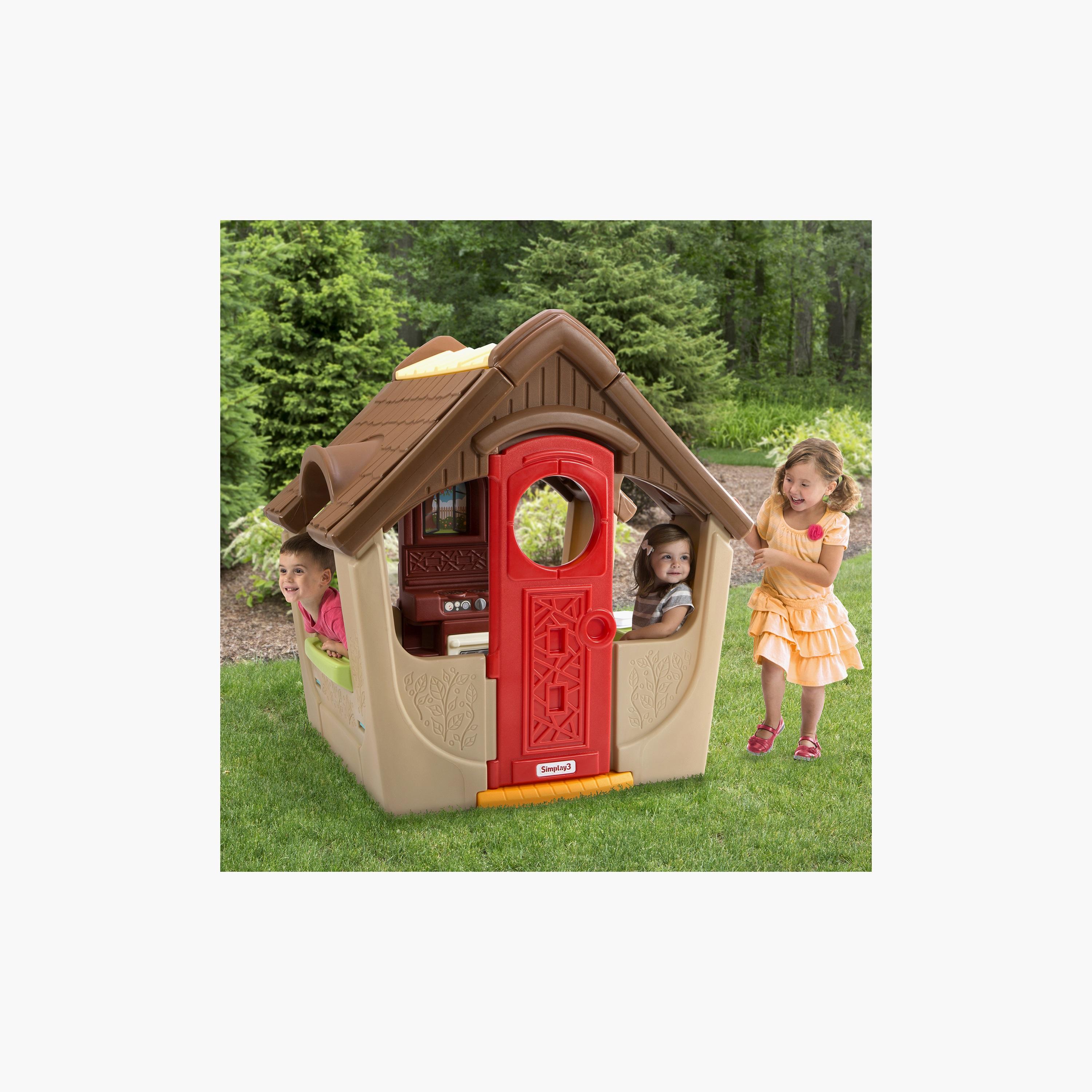 Simplay3 Garden View Cottage Playhouse - Multicolour - 1-5 Years-toys-outdoor-playhousesandplayards-image-7