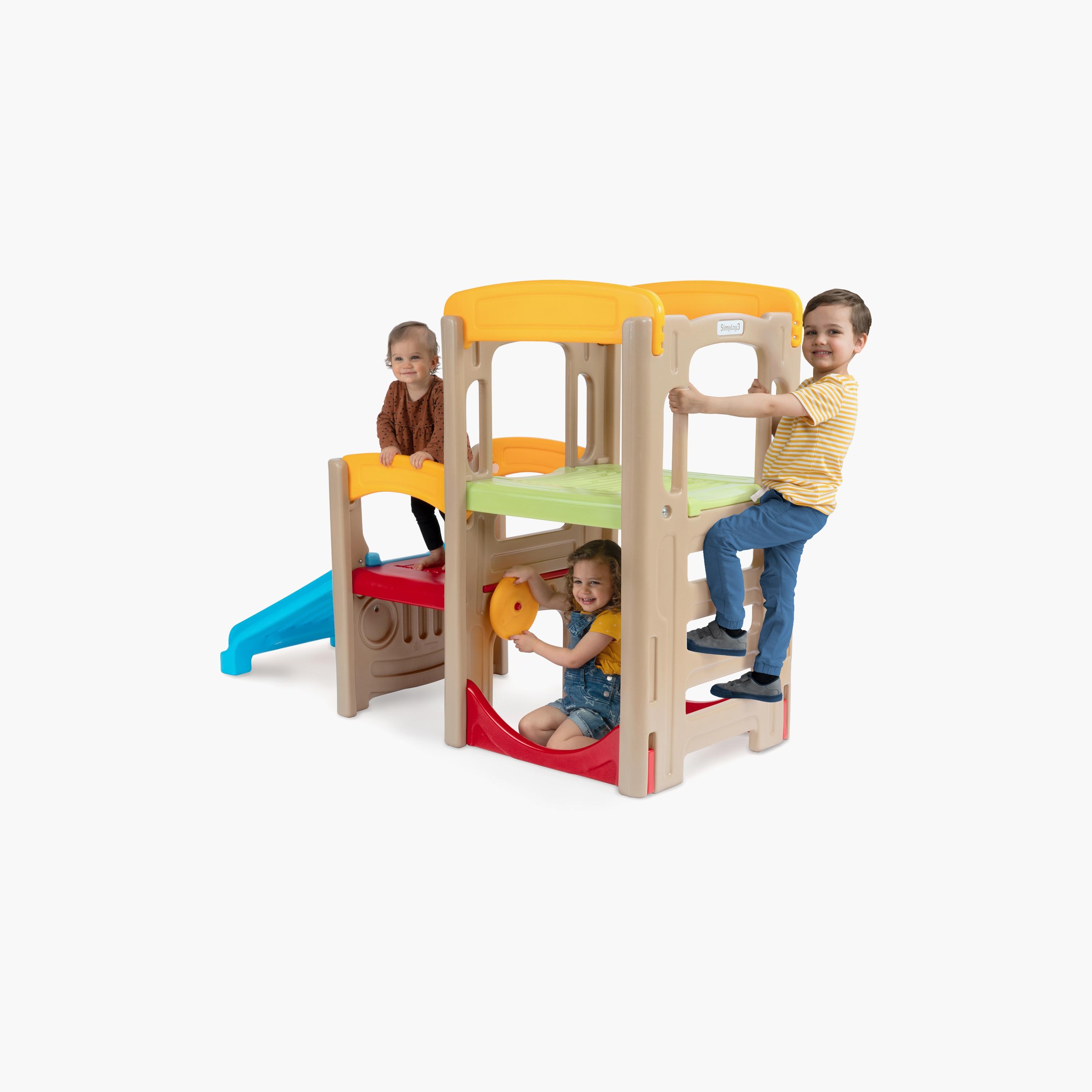 Simplay3 Young Explorers Adventure Climber & Slide Playset - Multicolour - 1-6 Years-toys-outdoor-slidesandswings-image-5