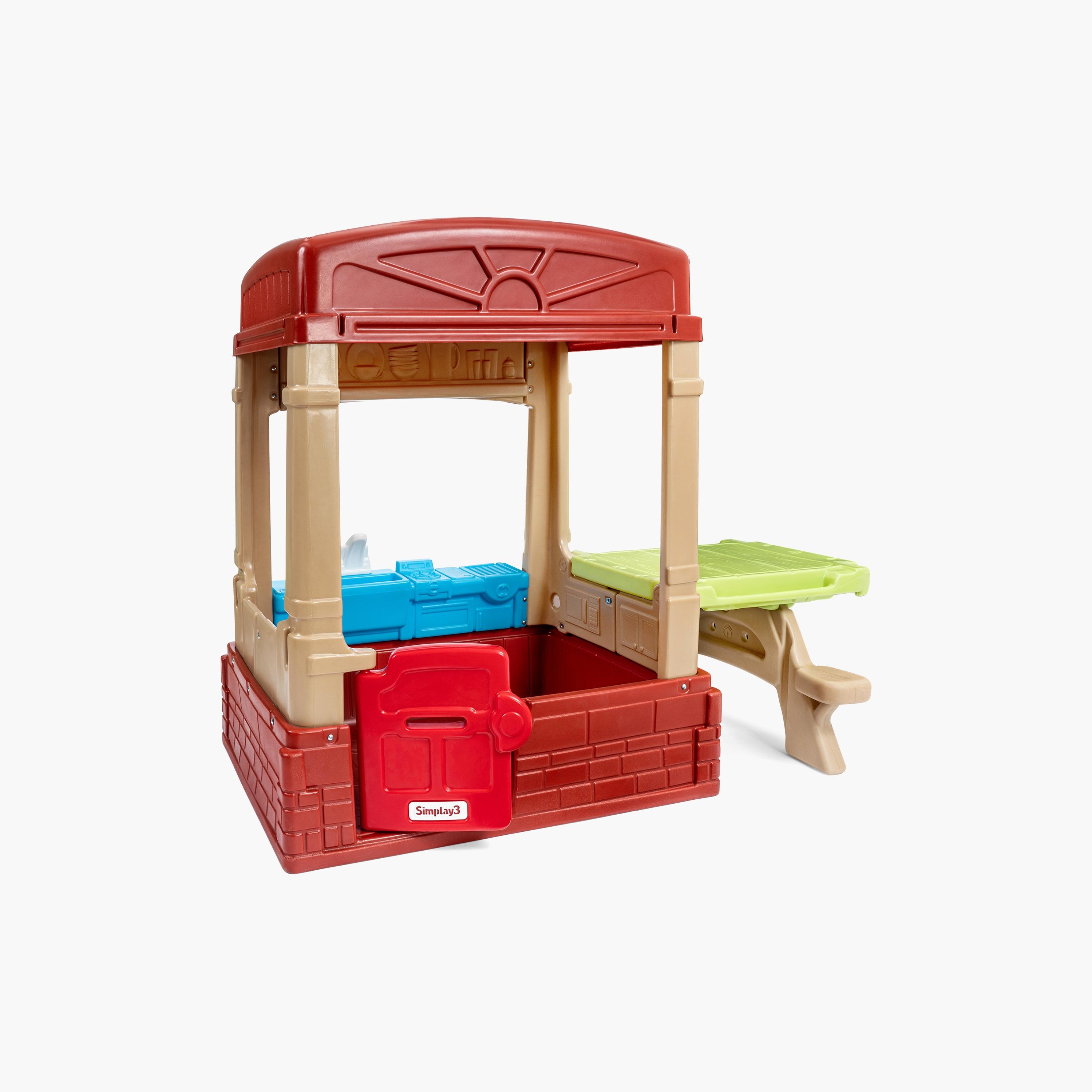 Simplay3 Sunny Day Picnic Playhouse - Multicolour - 1-6 Years-toys-outdoor-playhousesandplayards-image-1