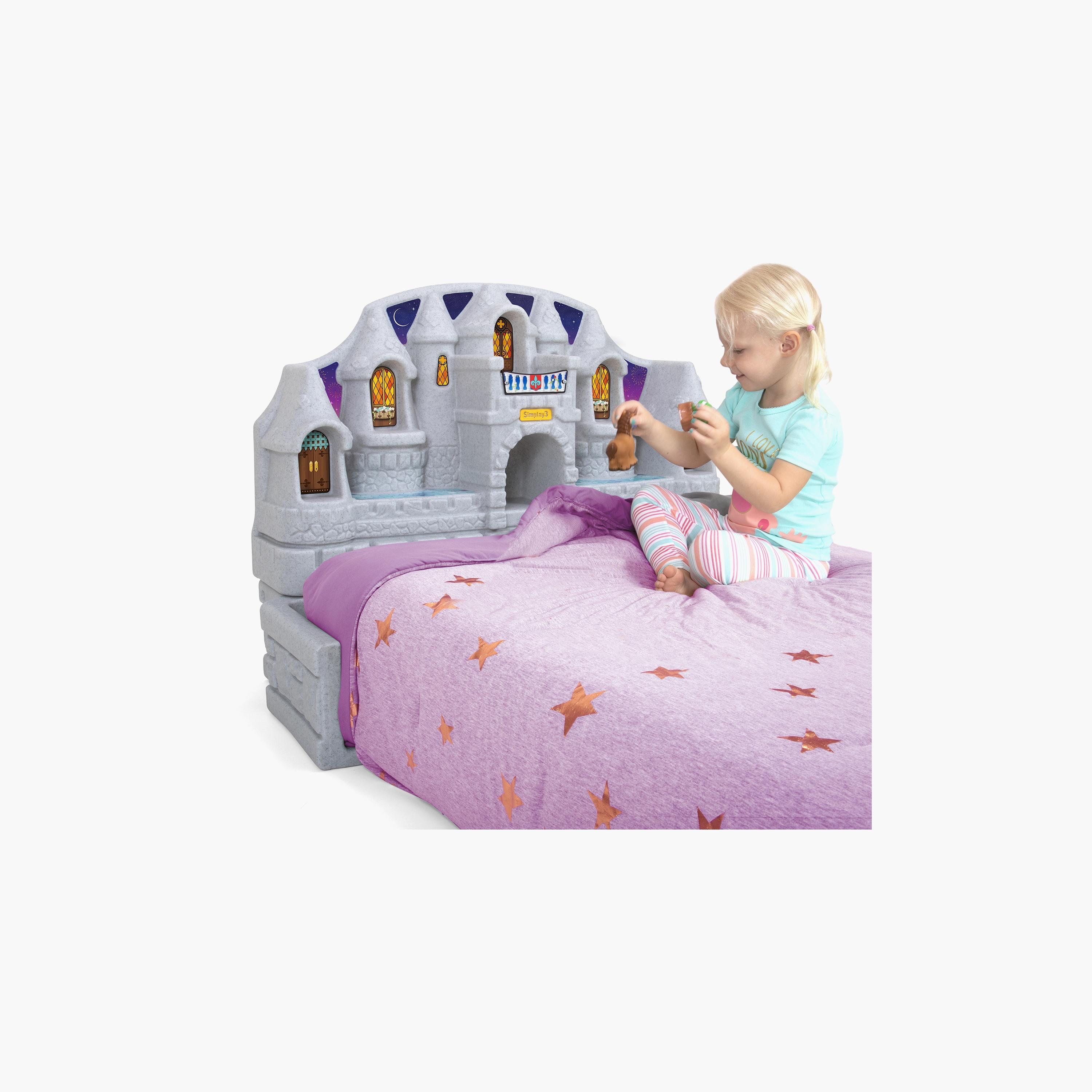 Simplay3 Imagination Castle  Twin Bed Headboard - Multicolour - 3 Years+-baby-nursery-furniture-chairsandtables-image-7