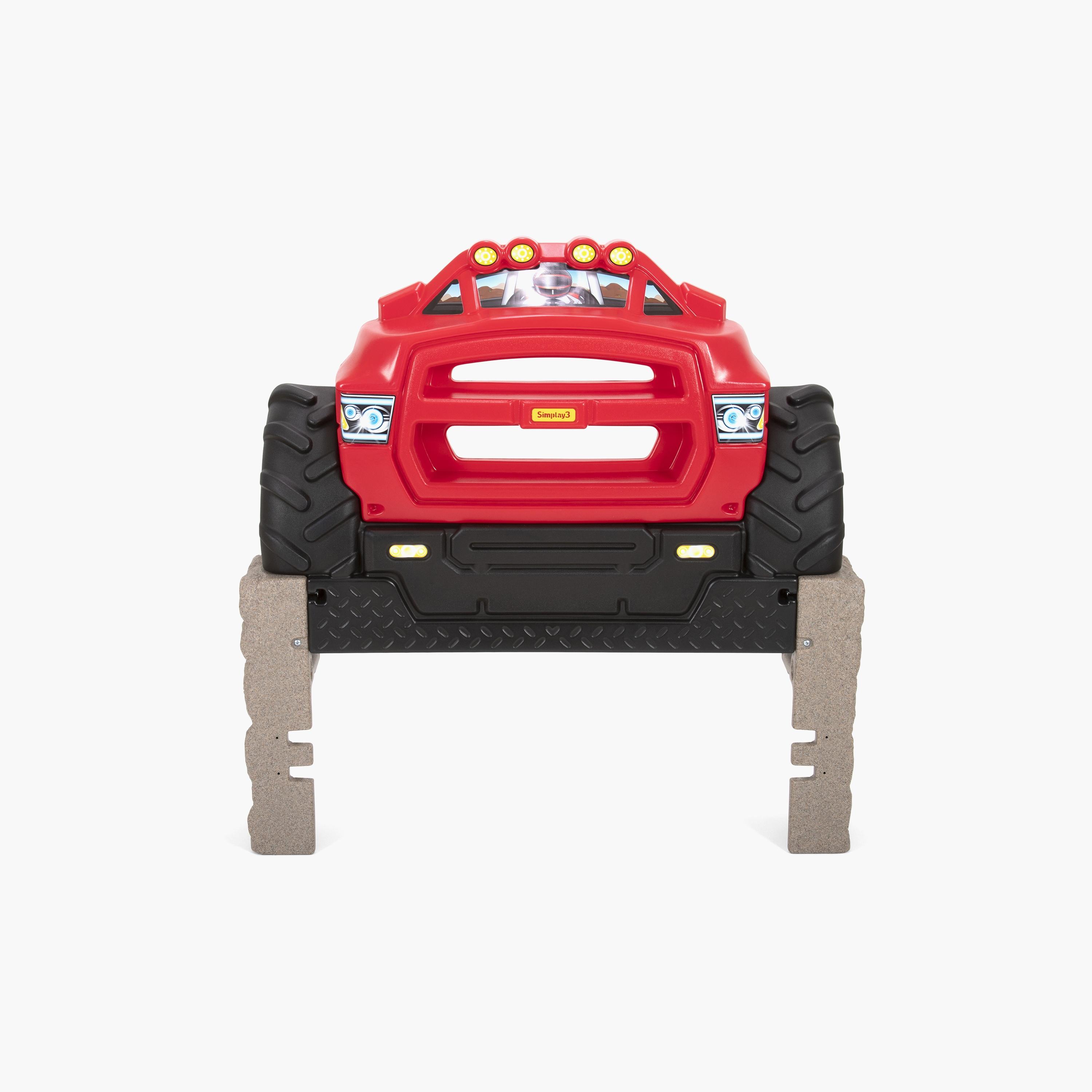 Simplay3 Monster Truck Twin Bed Headboard  - Multicolour - 3 Years+-baby-nursery-furniture-chairsandtables-image-1