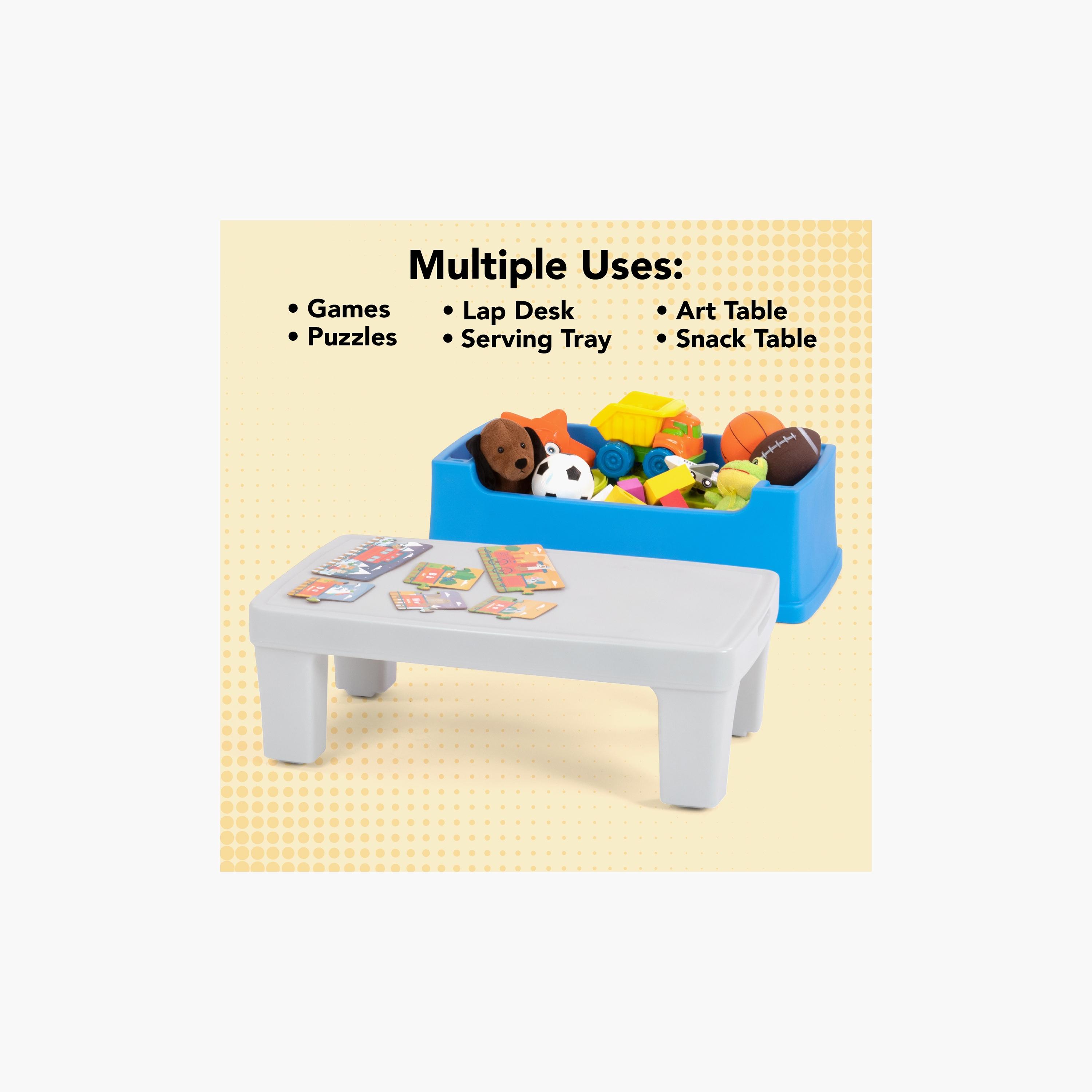 Simplay3 Multipurpose Play Around Toy Box Table - Multicolour - 2 Years+-toys-outdoor-playhousesandplayards-image-3