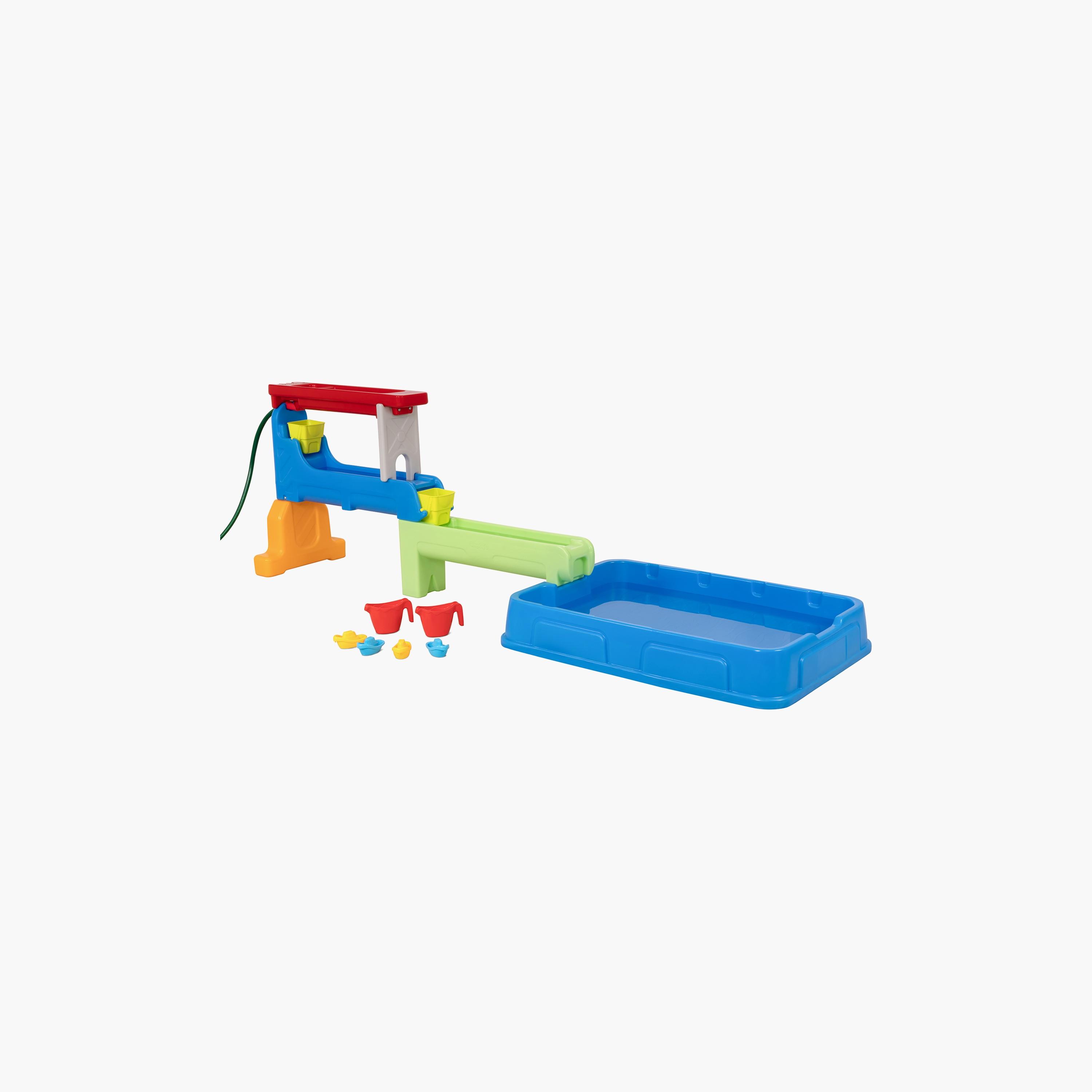 Simplay3 Raindrop Falls Water Table Splash Pool  - Multicolour - 1 Years+-toys-outdoor-poolandbeach-beachtoys-image-1