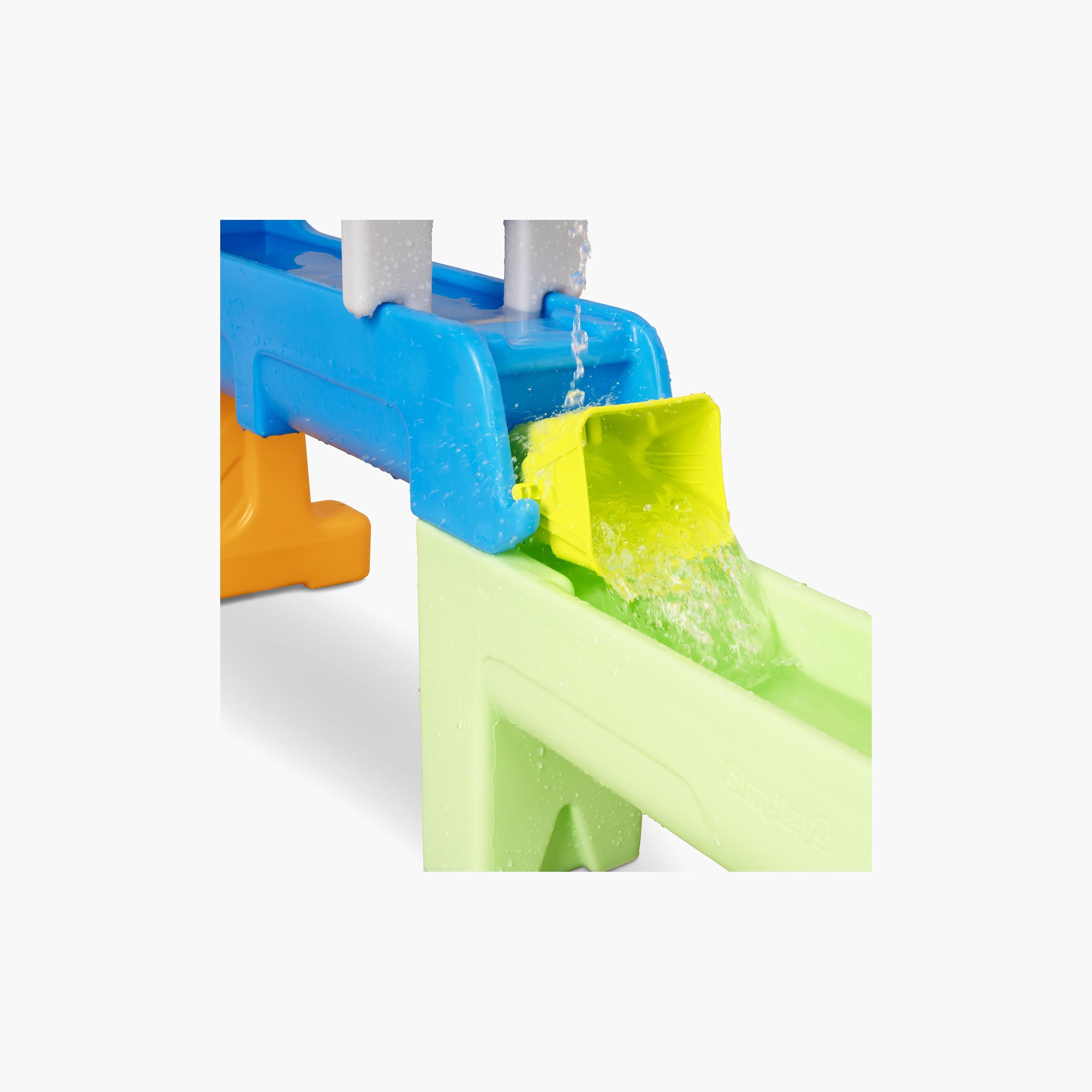 Simplay3 Raindrop Falls Water Table Splash Pool  - Multicolour - 1 Years+-toys-outdoor-poolandbeach-beachtoys-image-5