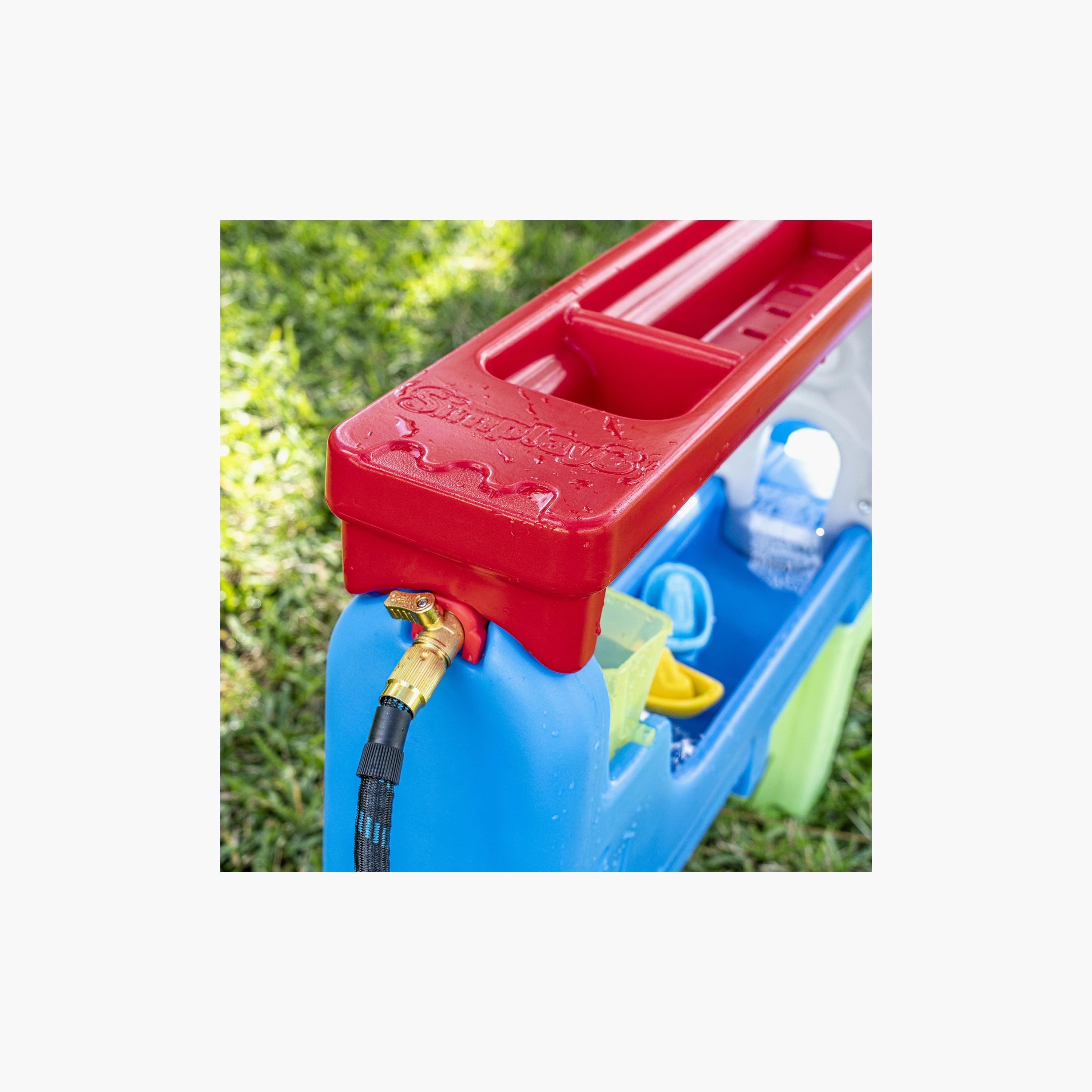 Simplay3 Raindrop Falls Water Table Splash Pool  - Multicolour - 1 Years+-toys-outdoor-poolandbeach-beachtoys-image-6