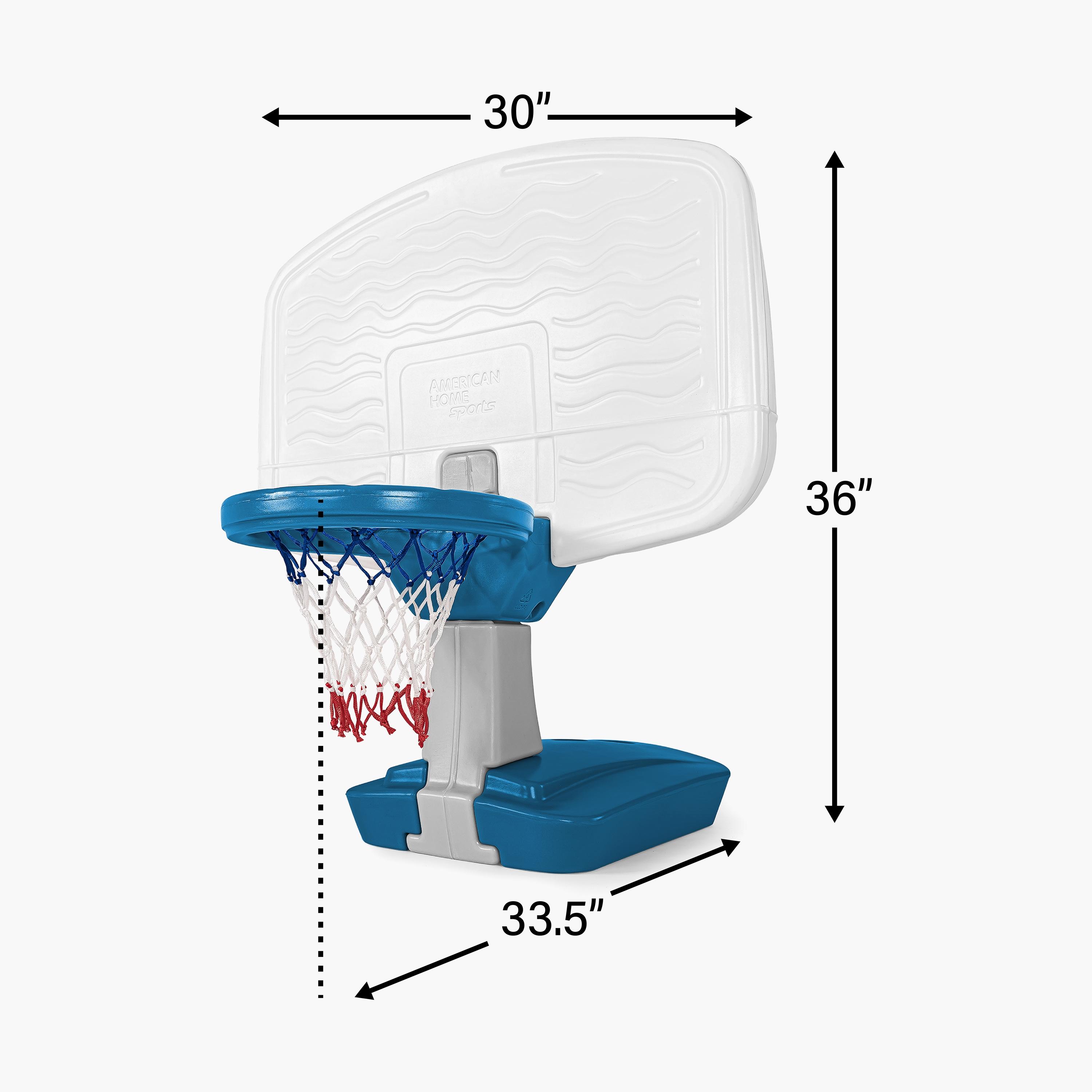 Simplay3 Pool time Basketball Hoop Game Set - Multicolour - 8 Years+-toys-outdoor-poolandbeach-beachtoys-image-4