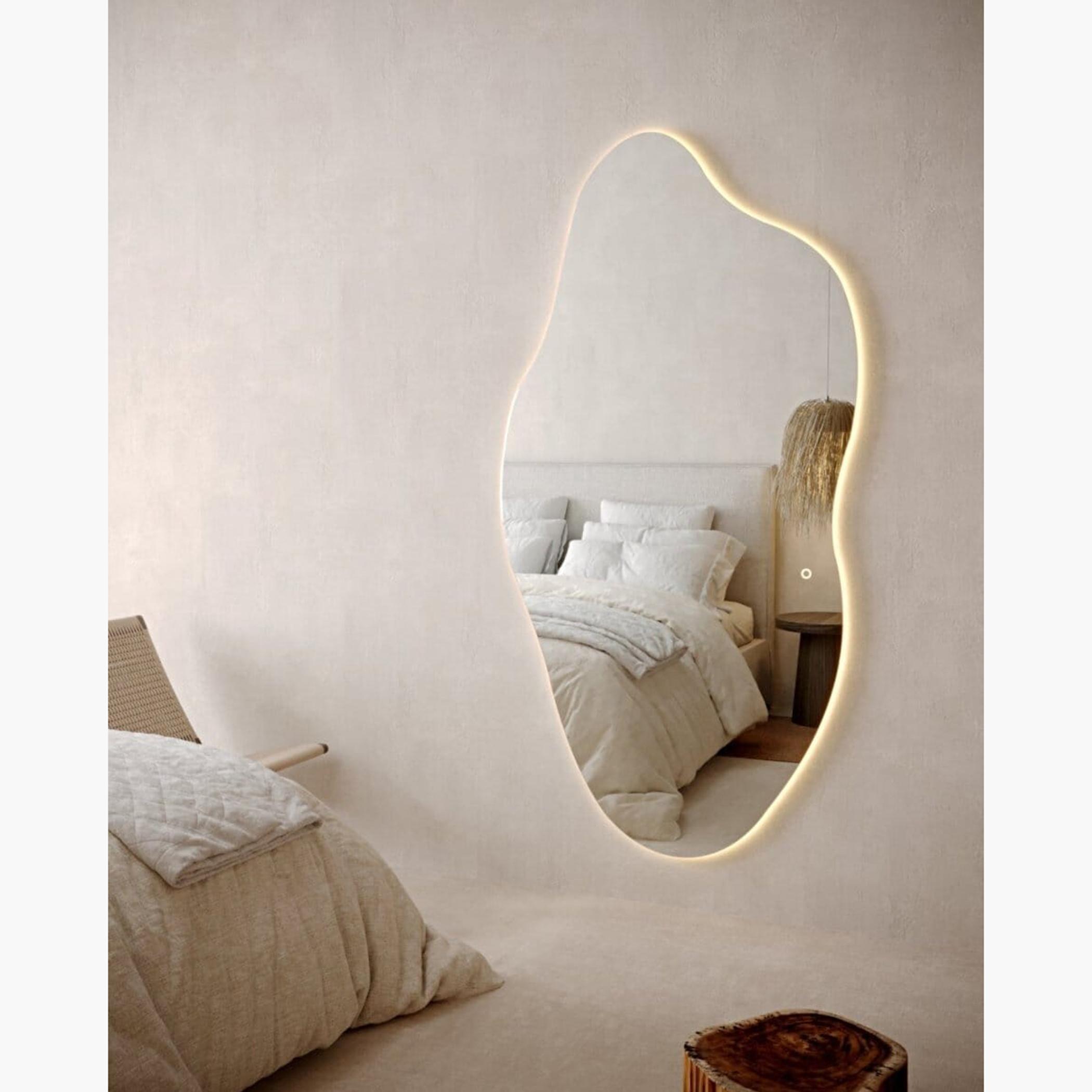 HomeKode LED Wall Mirror - 100x200 cm