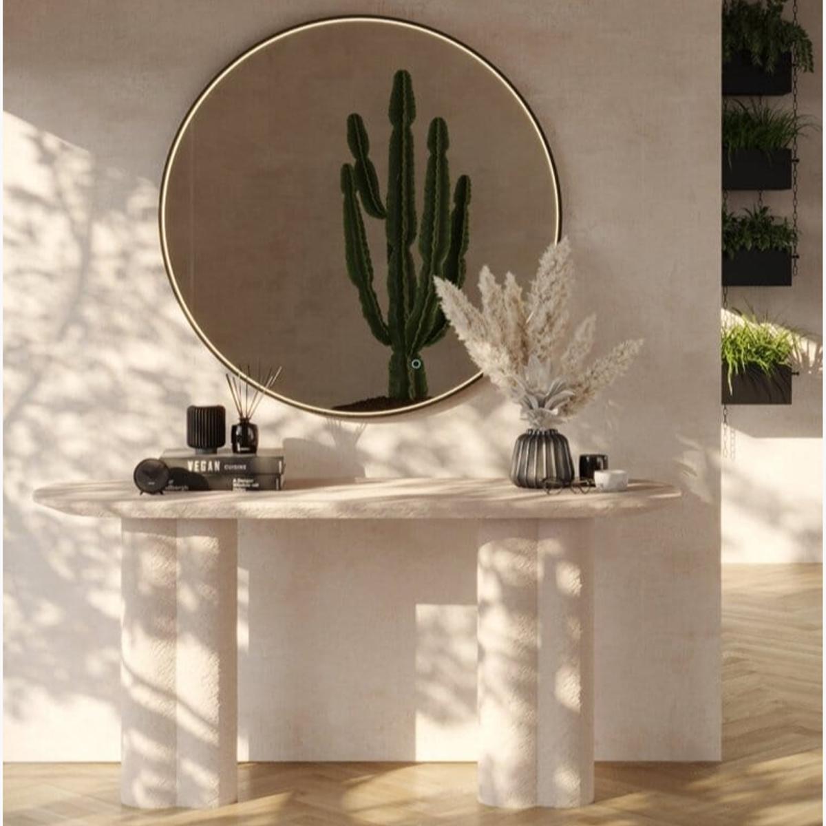 HomeKode Maeve LED Wall Mirror - 80 cm