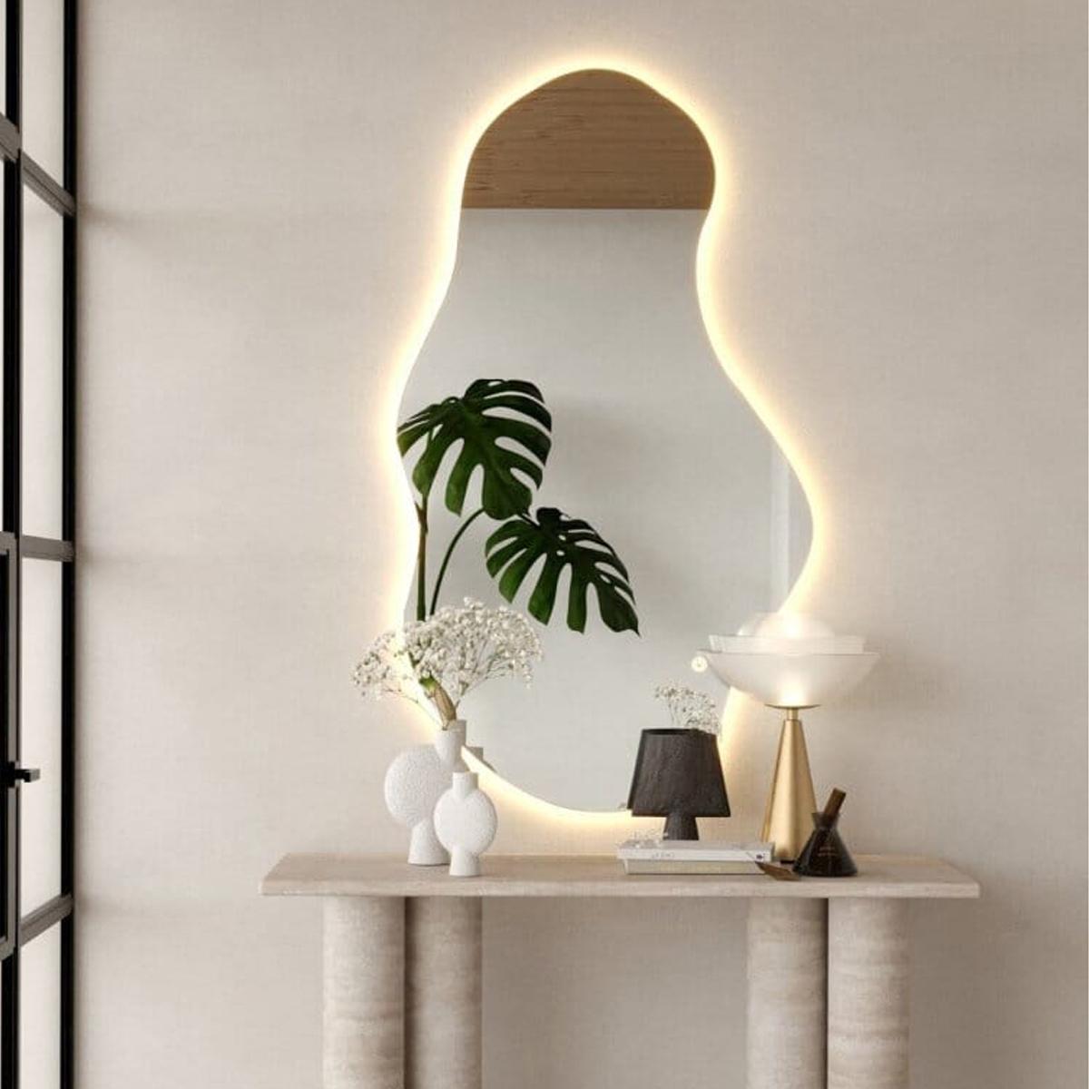 HomeKode Eve LED Wall Mirror - 80x180 cm