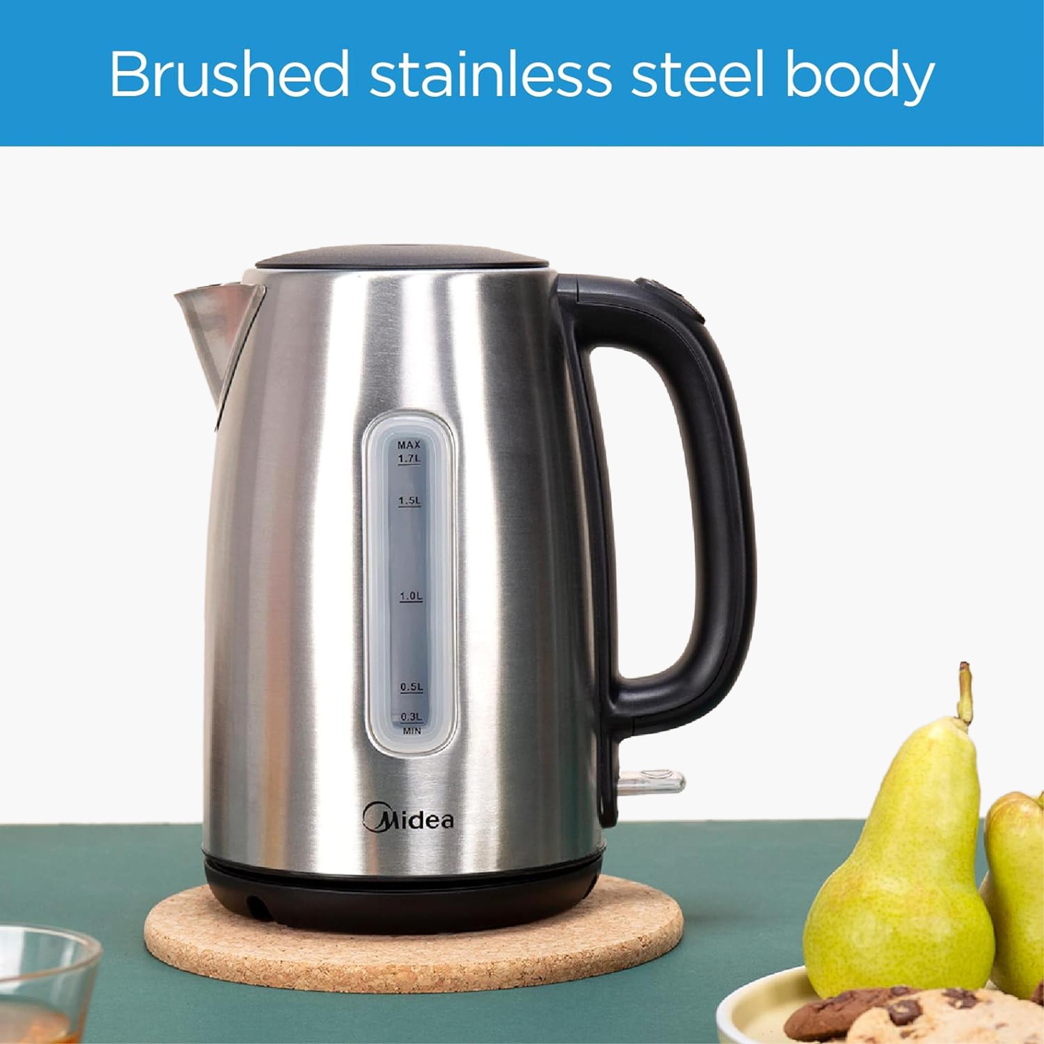 غلاية كهربائية ستانليس ستيل - ميديا - 1.7 لتر-hbxappliances-kitchenappliances-electrickettles-image-3