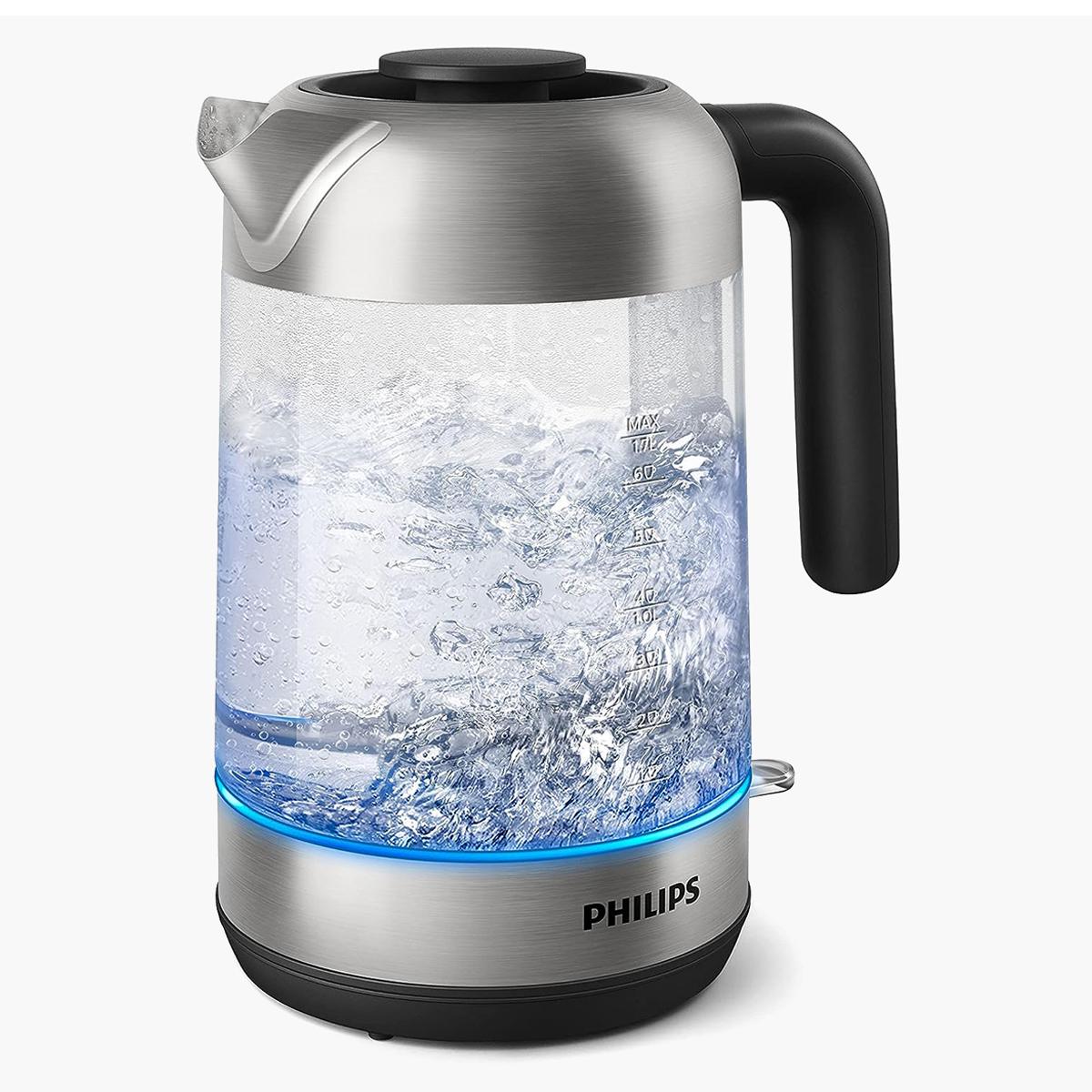 Philips 2200W Stainless Steel Series 5000 Glass Kettle - 1.7 L-hbxappliances-kitchenappliances-electrickettles-image-2