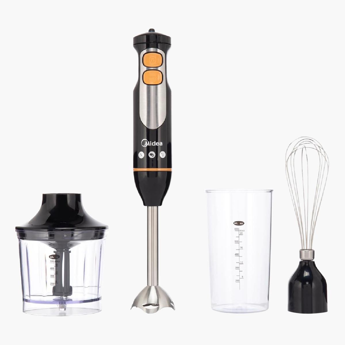 Midea 4-in-1 600W Hand Blender Chopper and Whisk-hbxhomeware-appliances-blendersmixersandgrinders-image-1