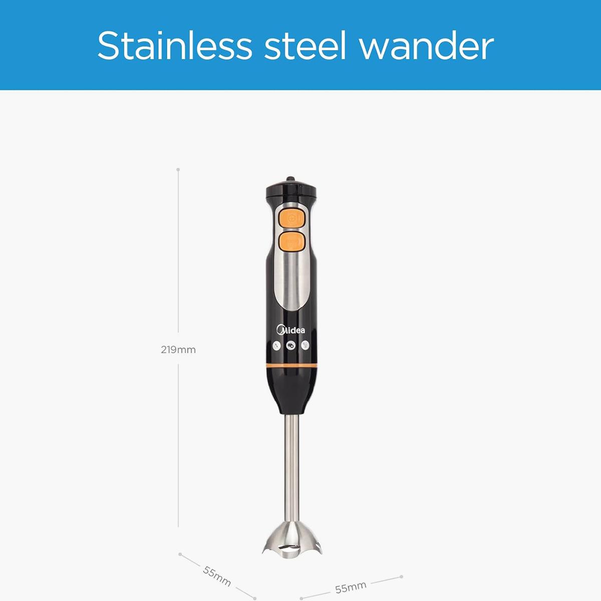 Midea 4-in-1 600W Hand Blender Chopper and Whisk-hbxhomeware-appliances-blendersmixersandgrinders-image-2