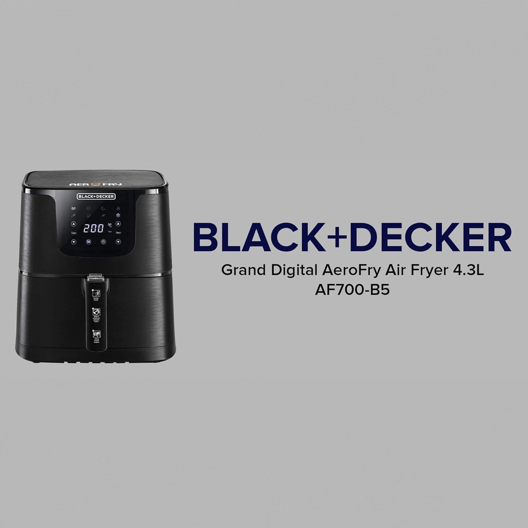 Black & Decker 1500W XL Digital Air Fryer Oven with Rapid Air Convection Tech - 12 L-hbxhomeware-appliances-airfryers-image-2