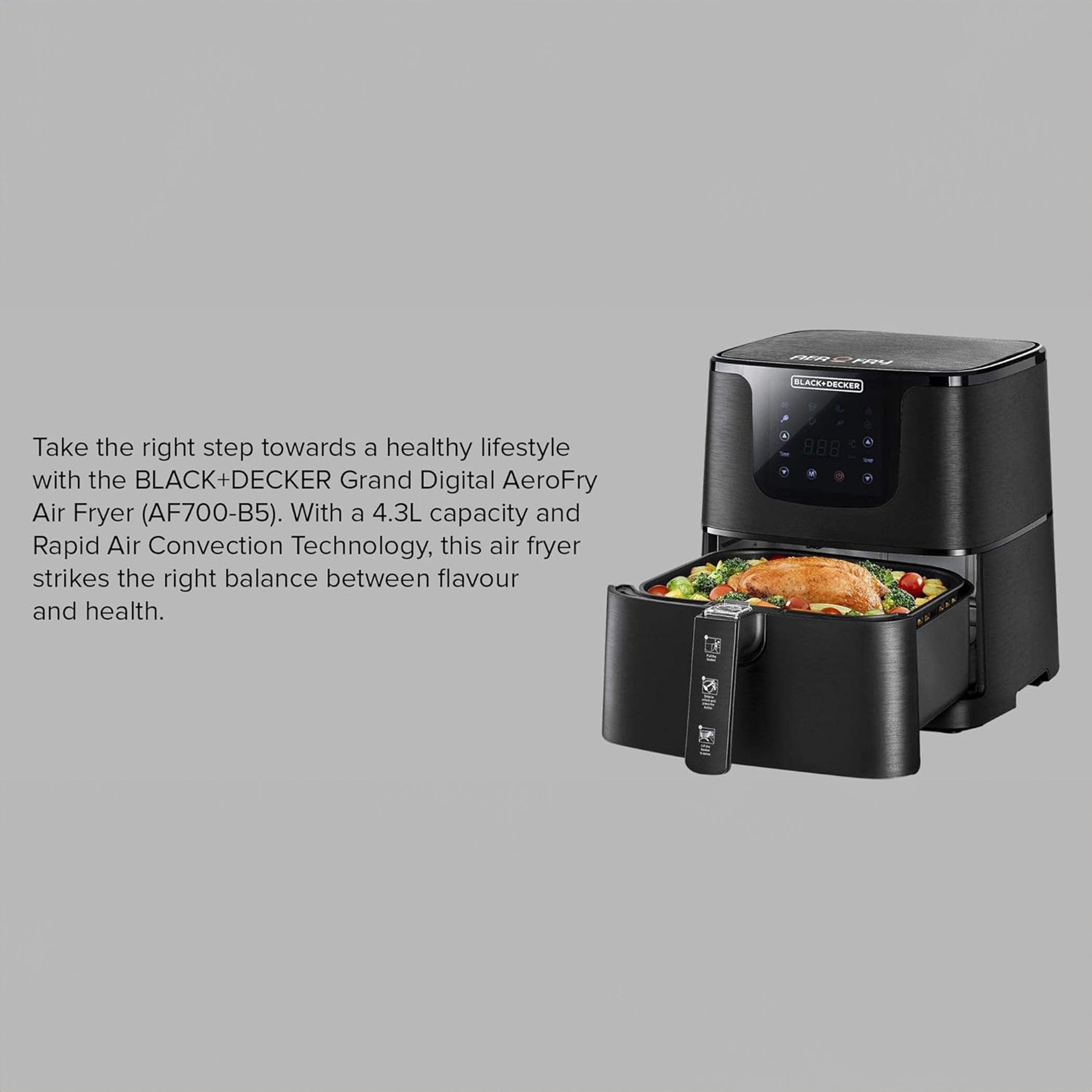 Black & Decker 1500W XL Digital Air Fryer Oven with Rapid Air Convection Tech - 12 L-hbxhomeware-appliances-airfryers-image-3