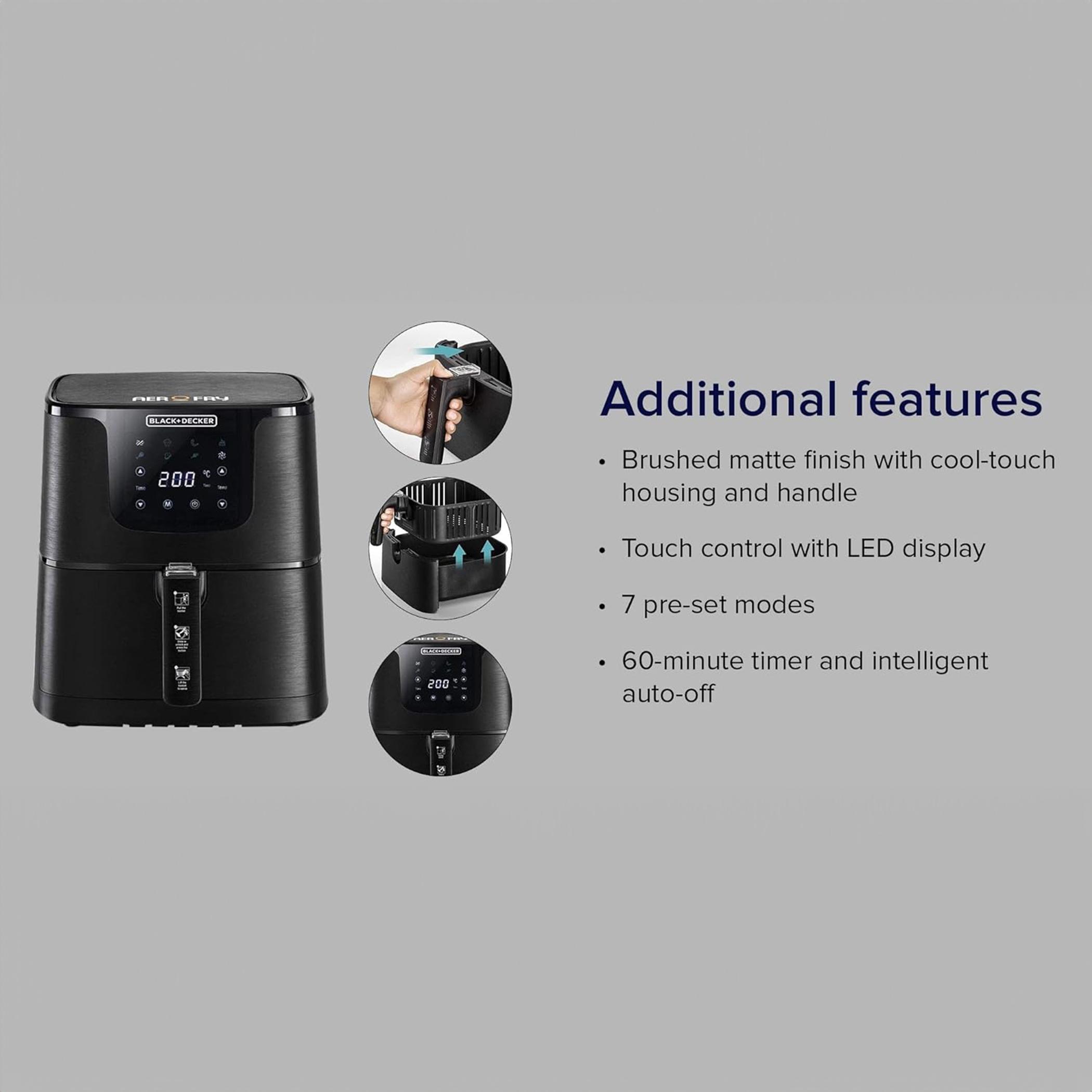 Black & Decker 1500W XL Digital Air Fryer Oven with Rapid Air Convection Tech - 12 L-hbxhomeware-appliances-airfryers-image-6