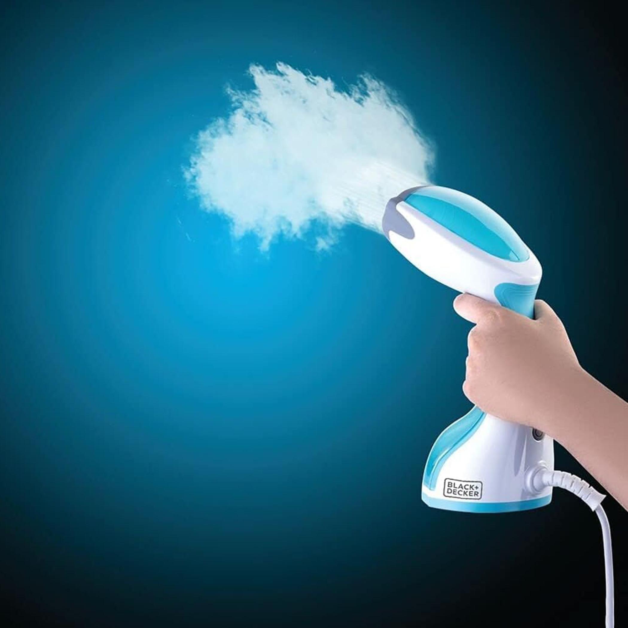 Black & Decker 1200W Handheld Garment Steamer with Anti Calc System  - 260 ml-hbxhomeware-hbxbathroom-image-2