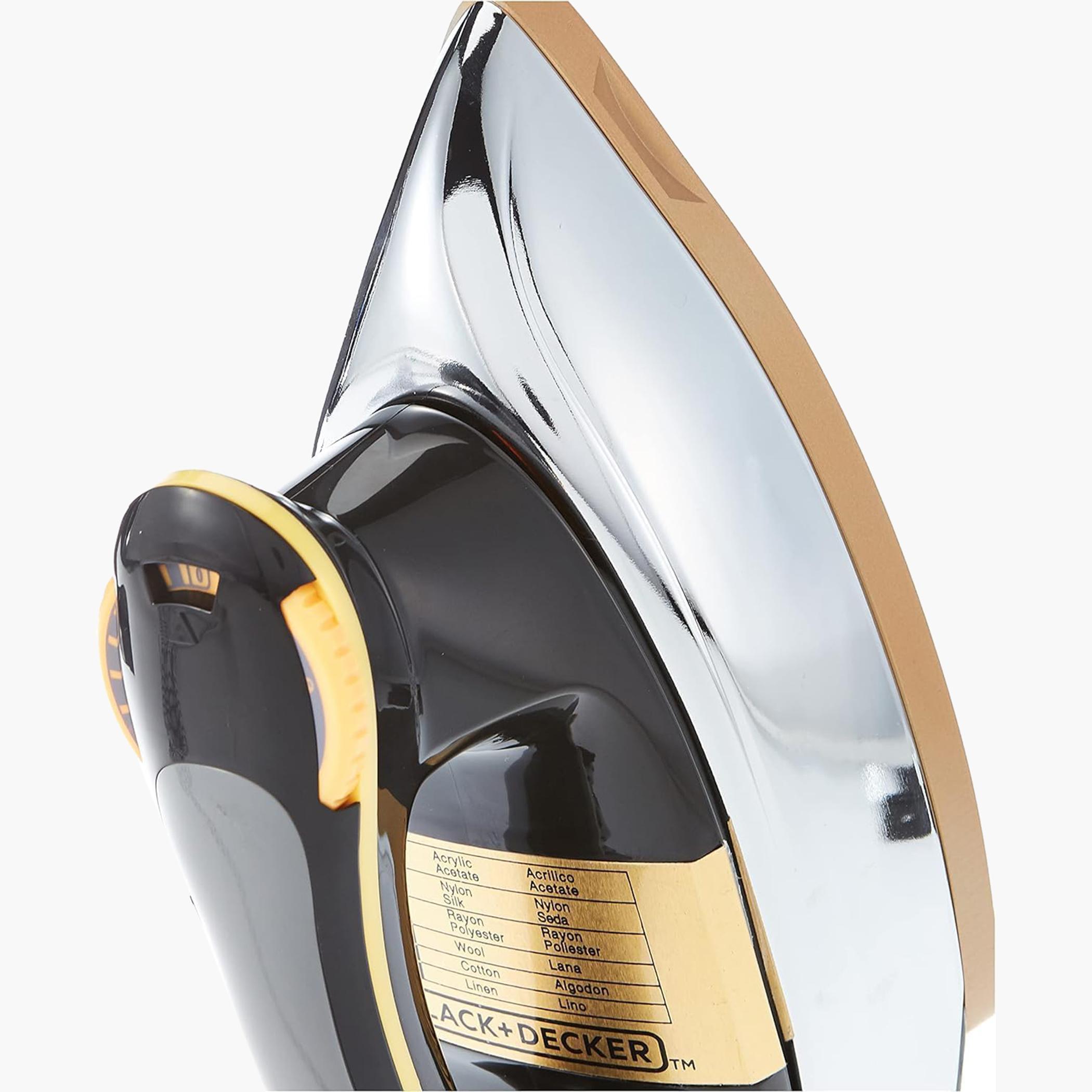 Black & Decker 1200W Heavy Weight Dry Iron - F550-b5-hbxhomeware-hbxbathroom-image-4